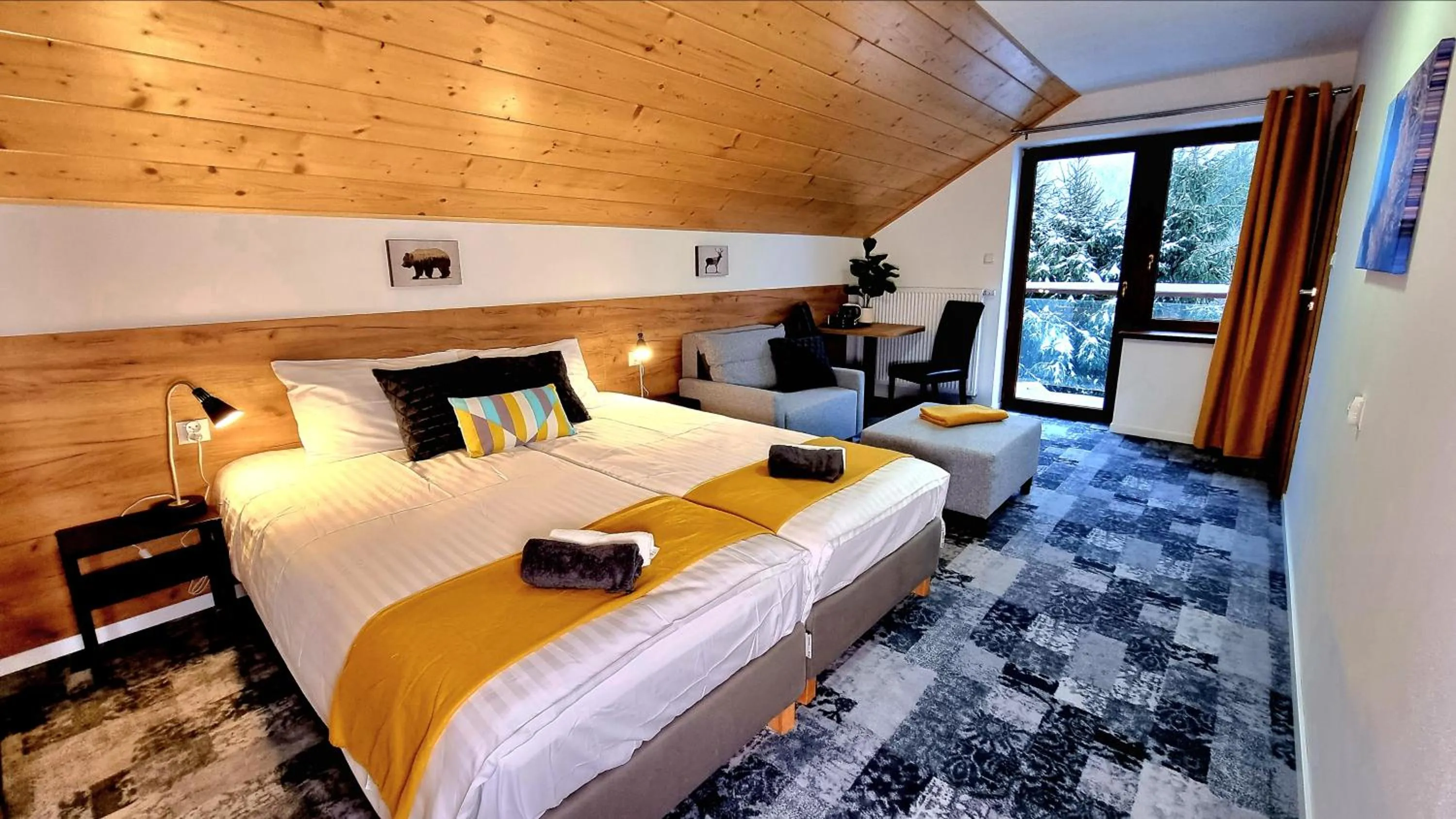 Bed in Rezydencja Barrettski