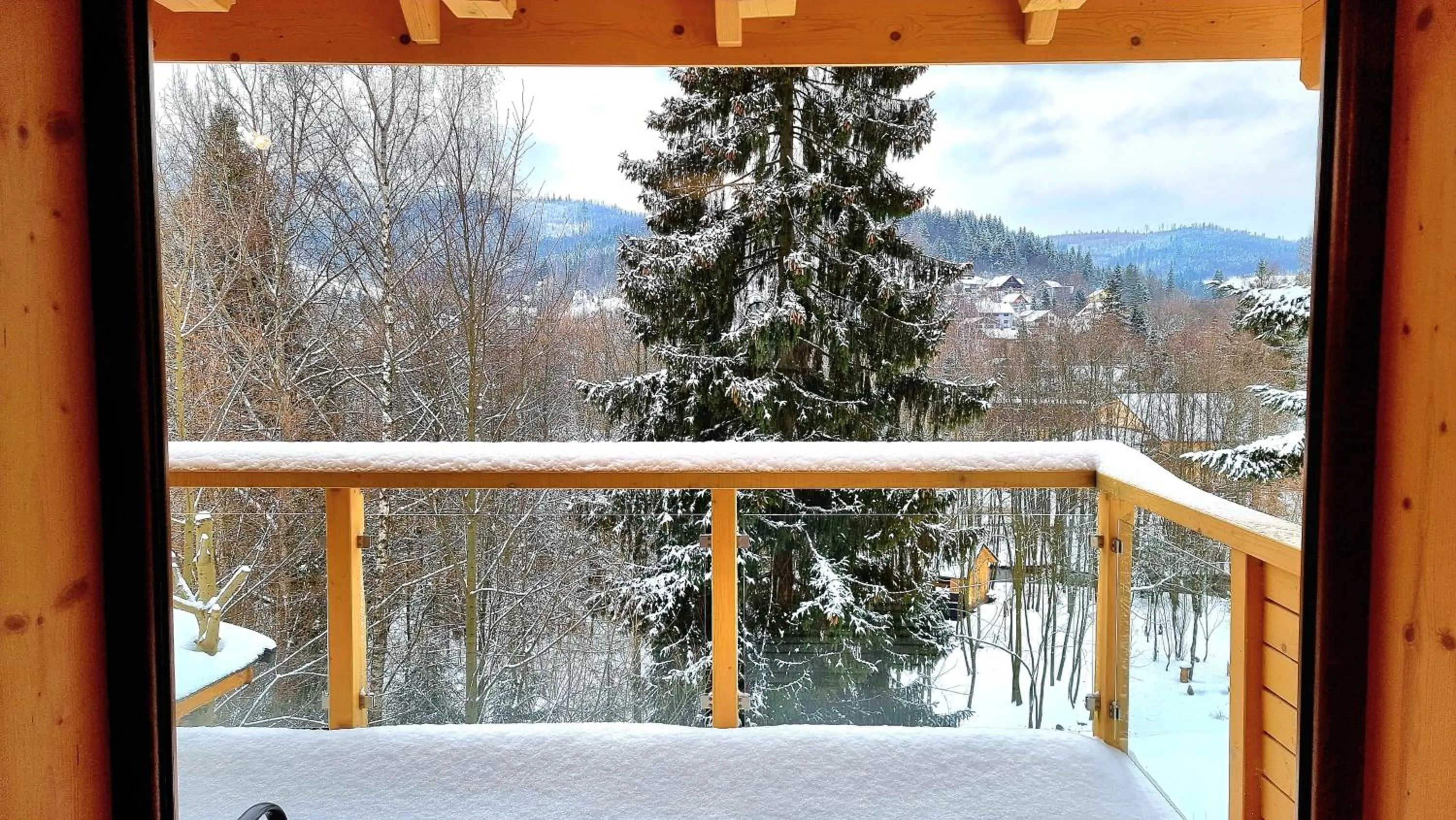 Winter in Rezydencja Barrettski