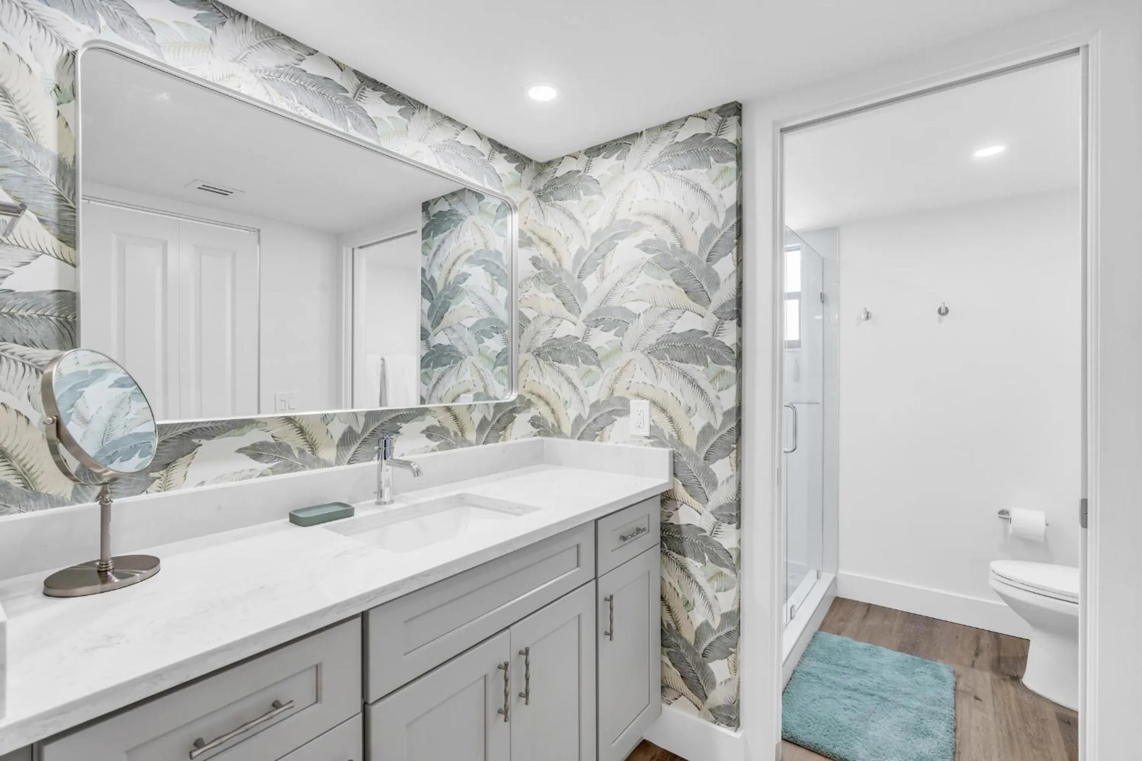 Bathroom in Park Shore Resort by Mike Z Rentals