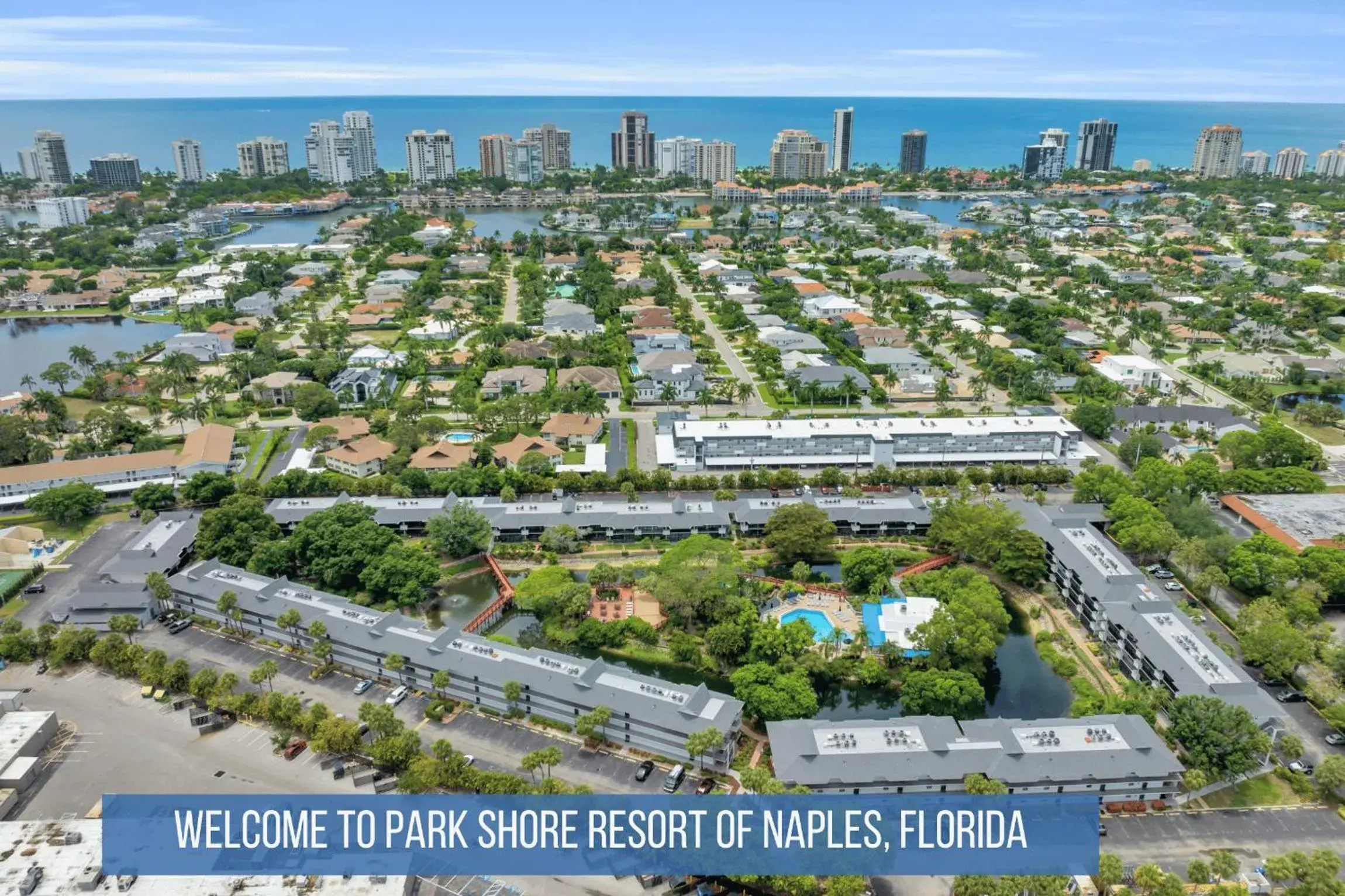 Bird's eye view in Park Shore Resort by Mike Z Rentals Bird's eye view in Park Shore Resort by Mike Z Rentals