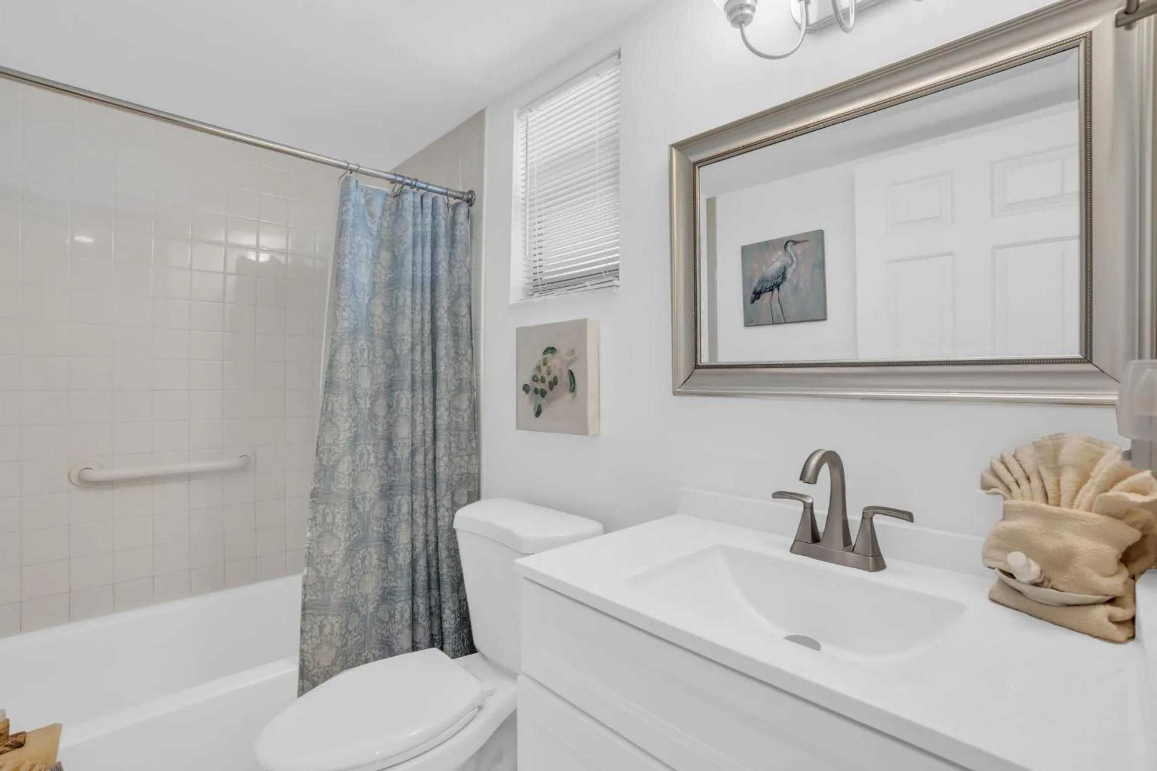 Bathroom in Park Shore Resort by Mike Z Rentals