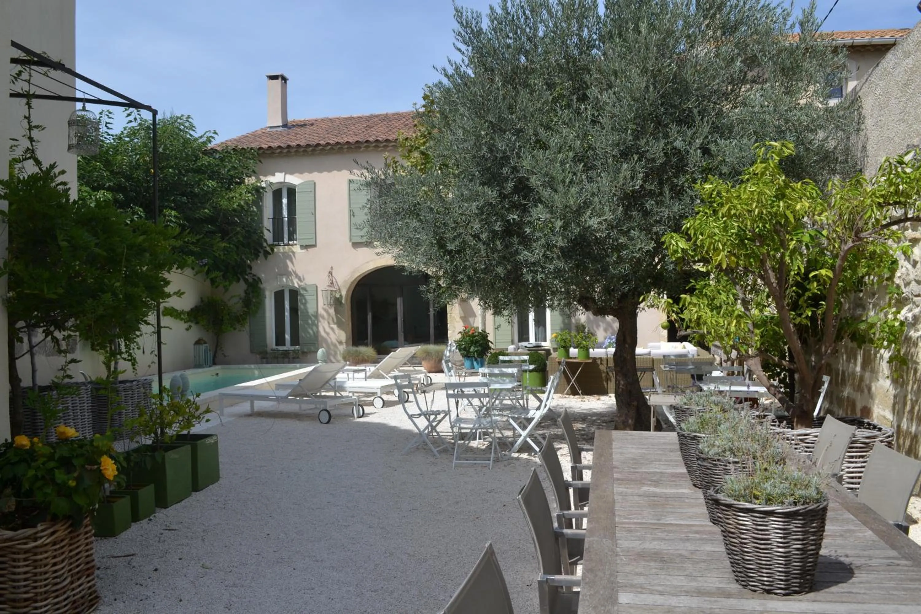 Patio in Mas À l'Improviste