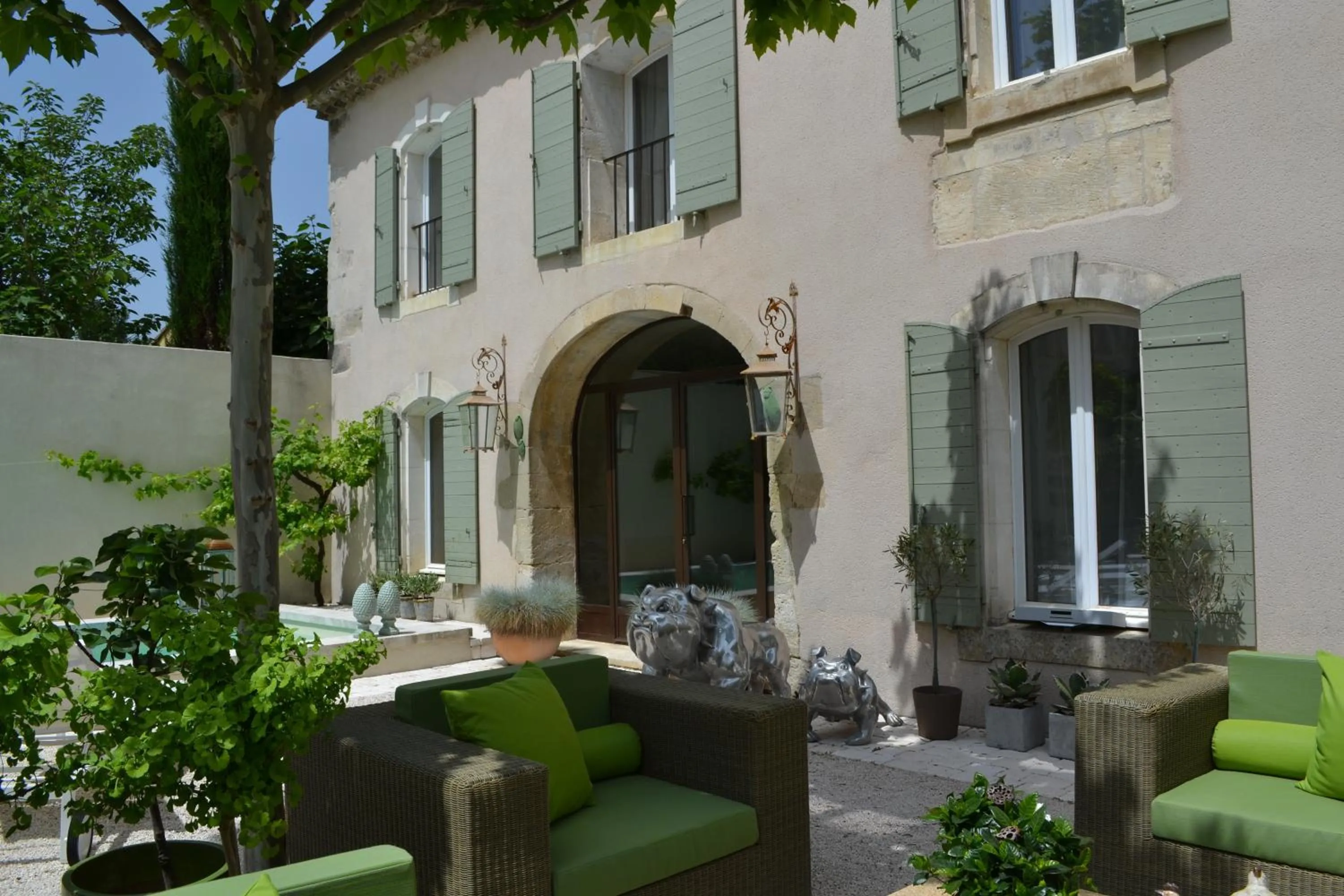 Facade/entrance in Mas À l'Improviste