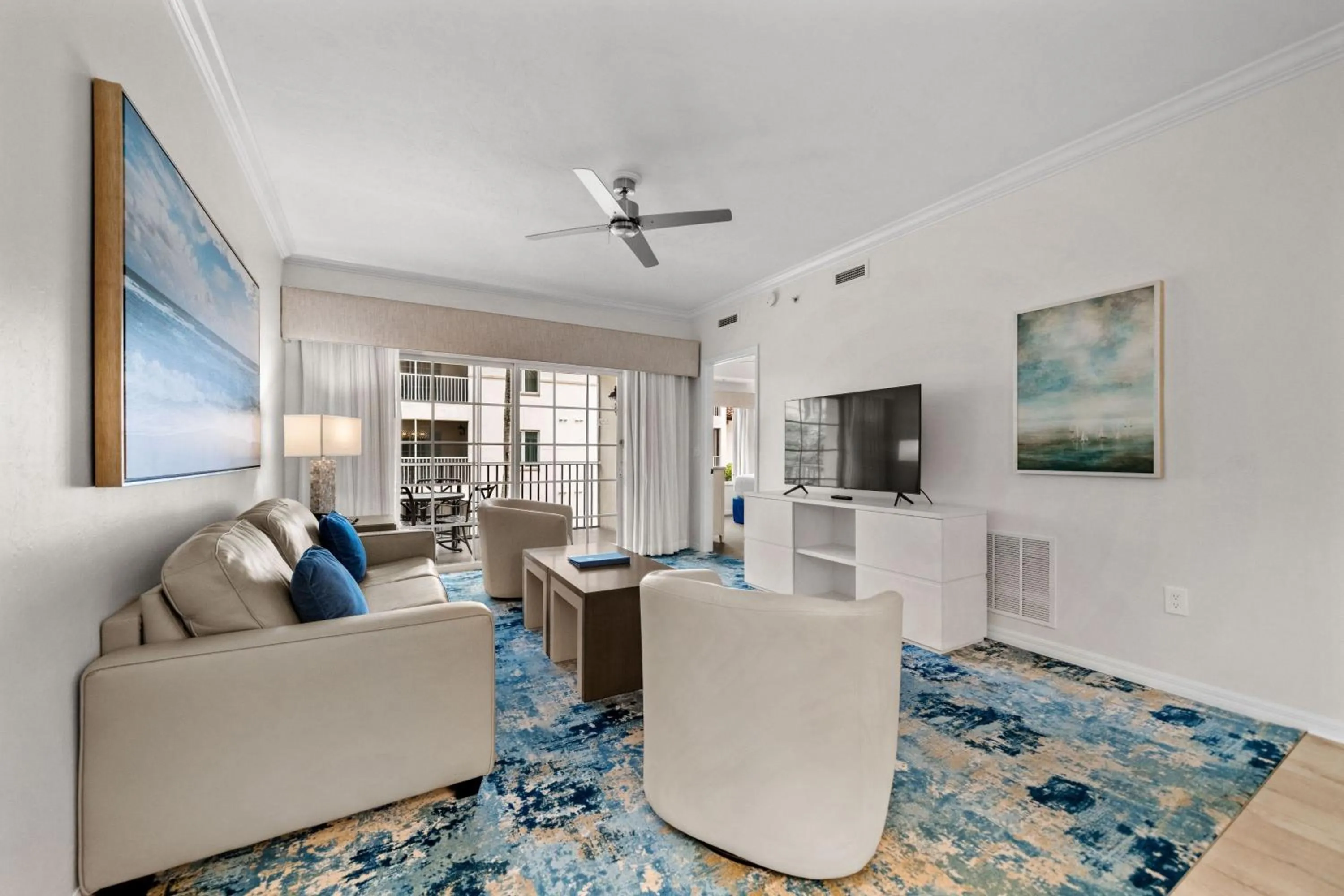 Seating area in Bellasera Resort