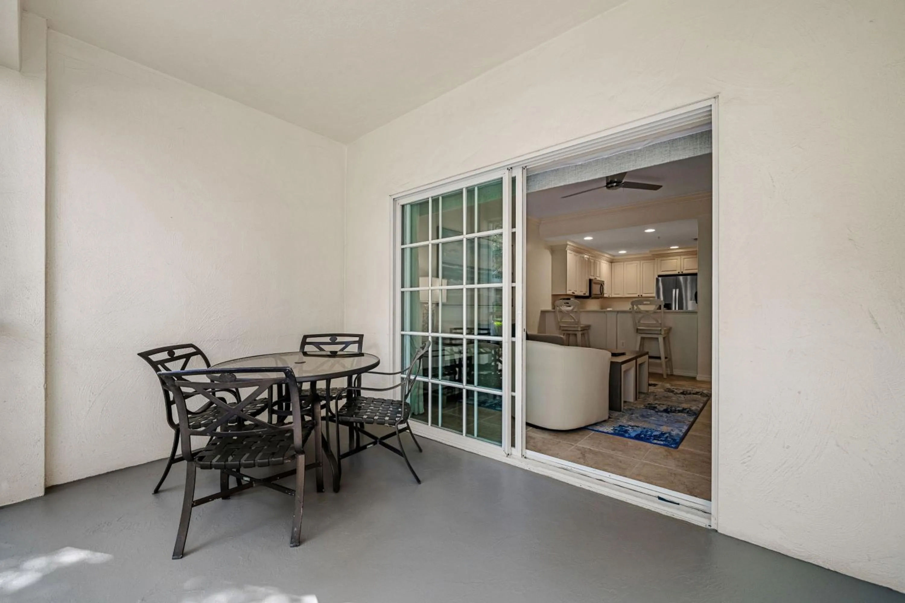 Patio in Bellasera Resort