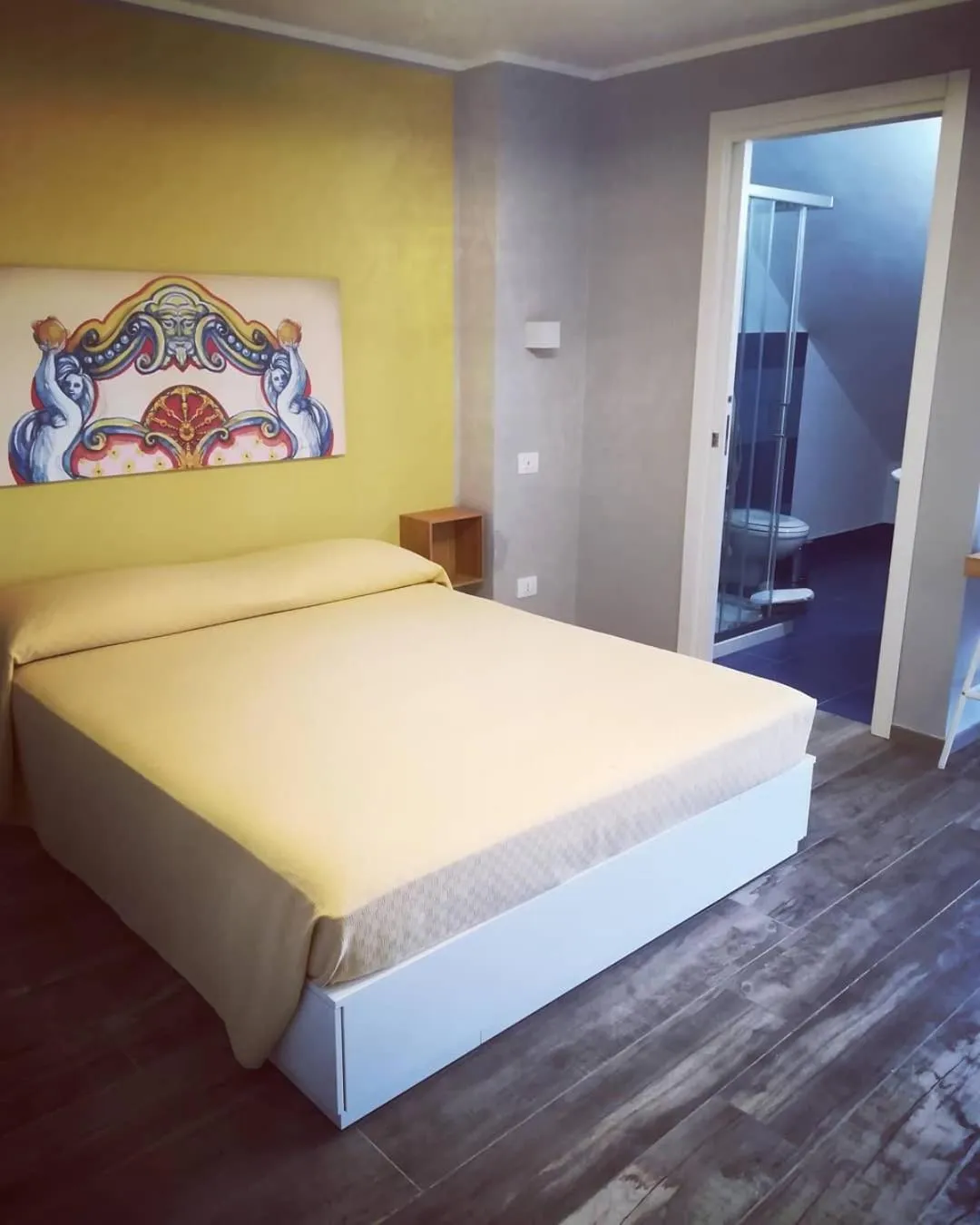 Bedroom, Bed in villa oltremare resort