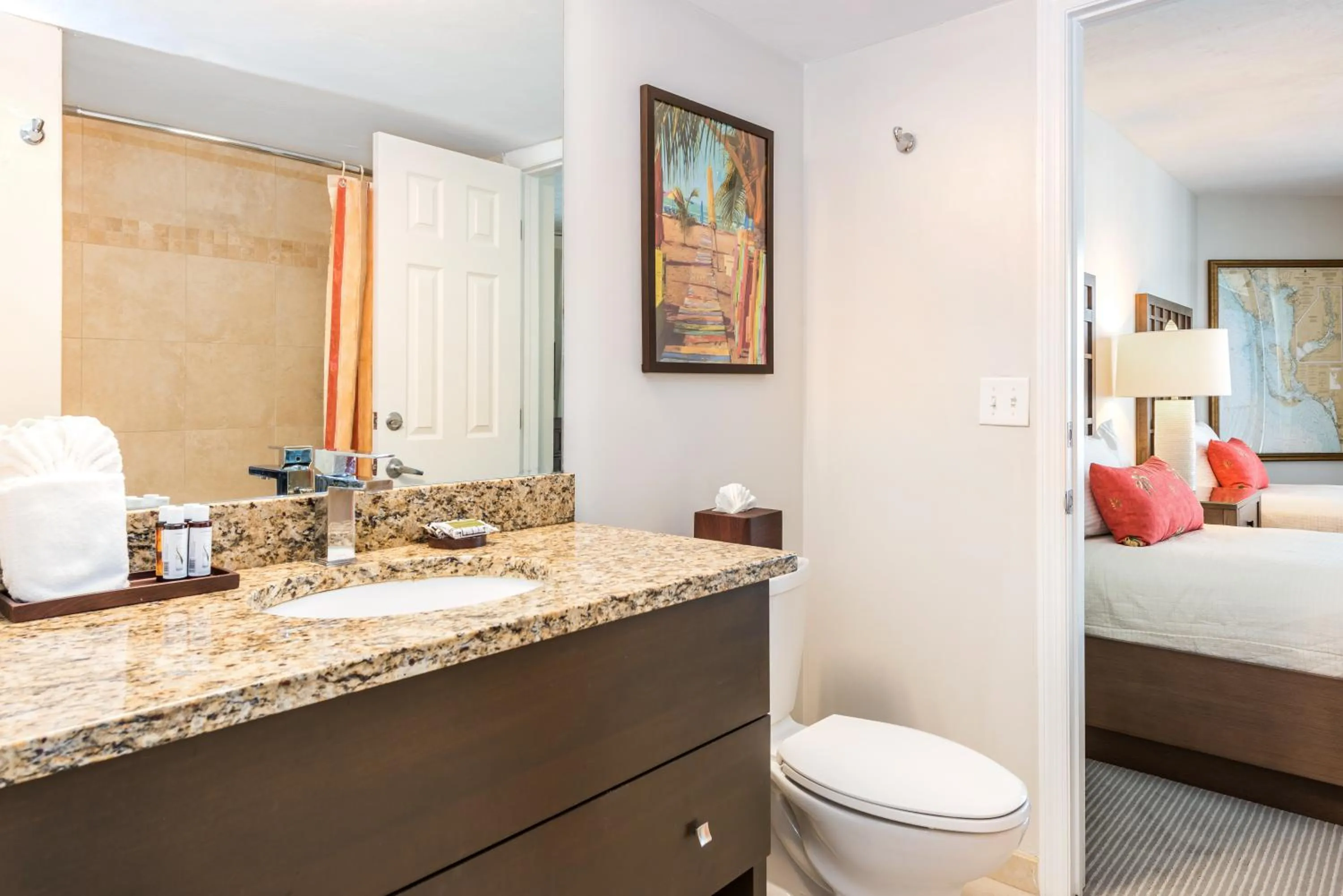 Bathroom in Pointe Estero Resort
