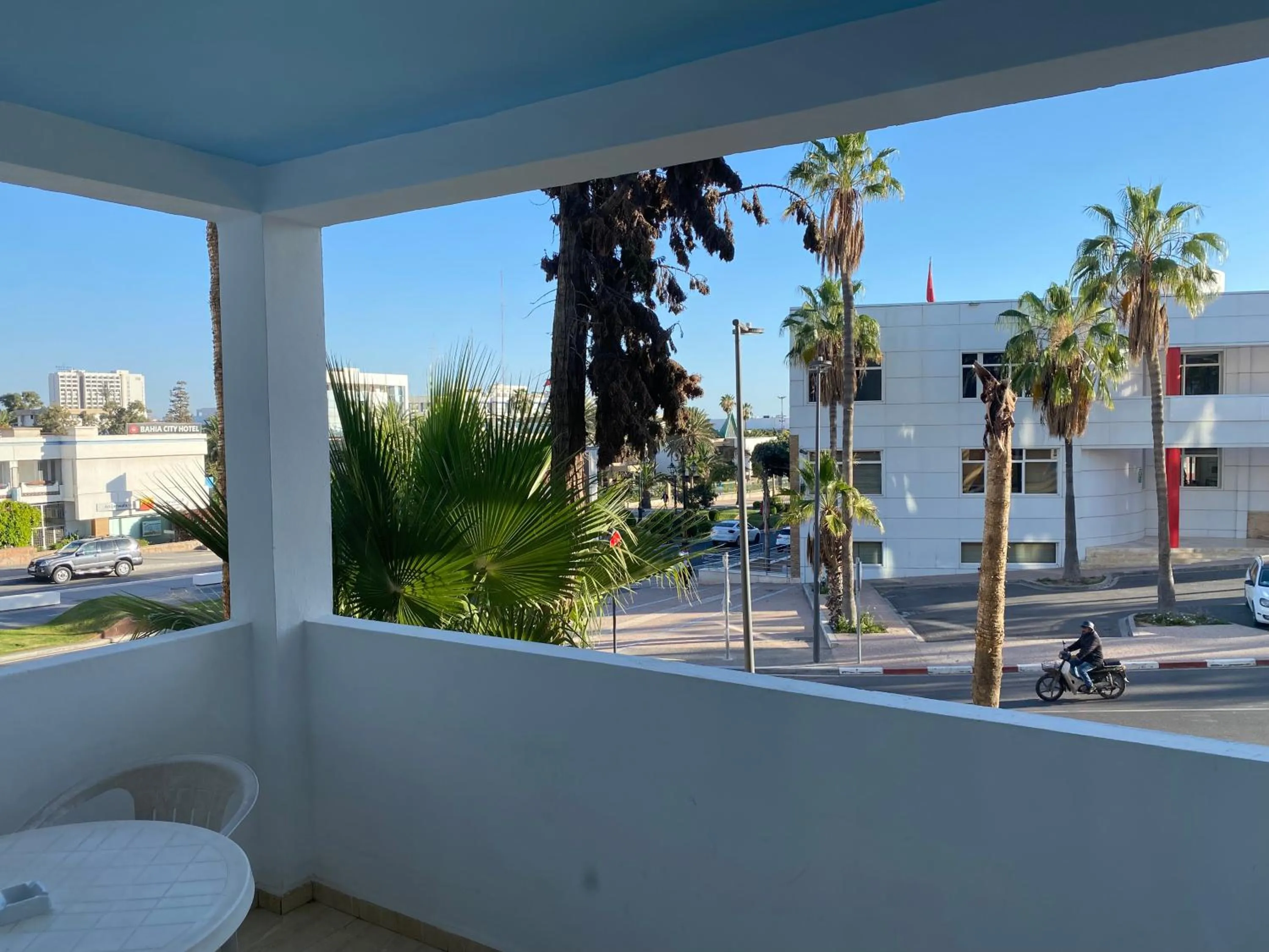 Balcony/Terrace in Hôtel Petite Suède
