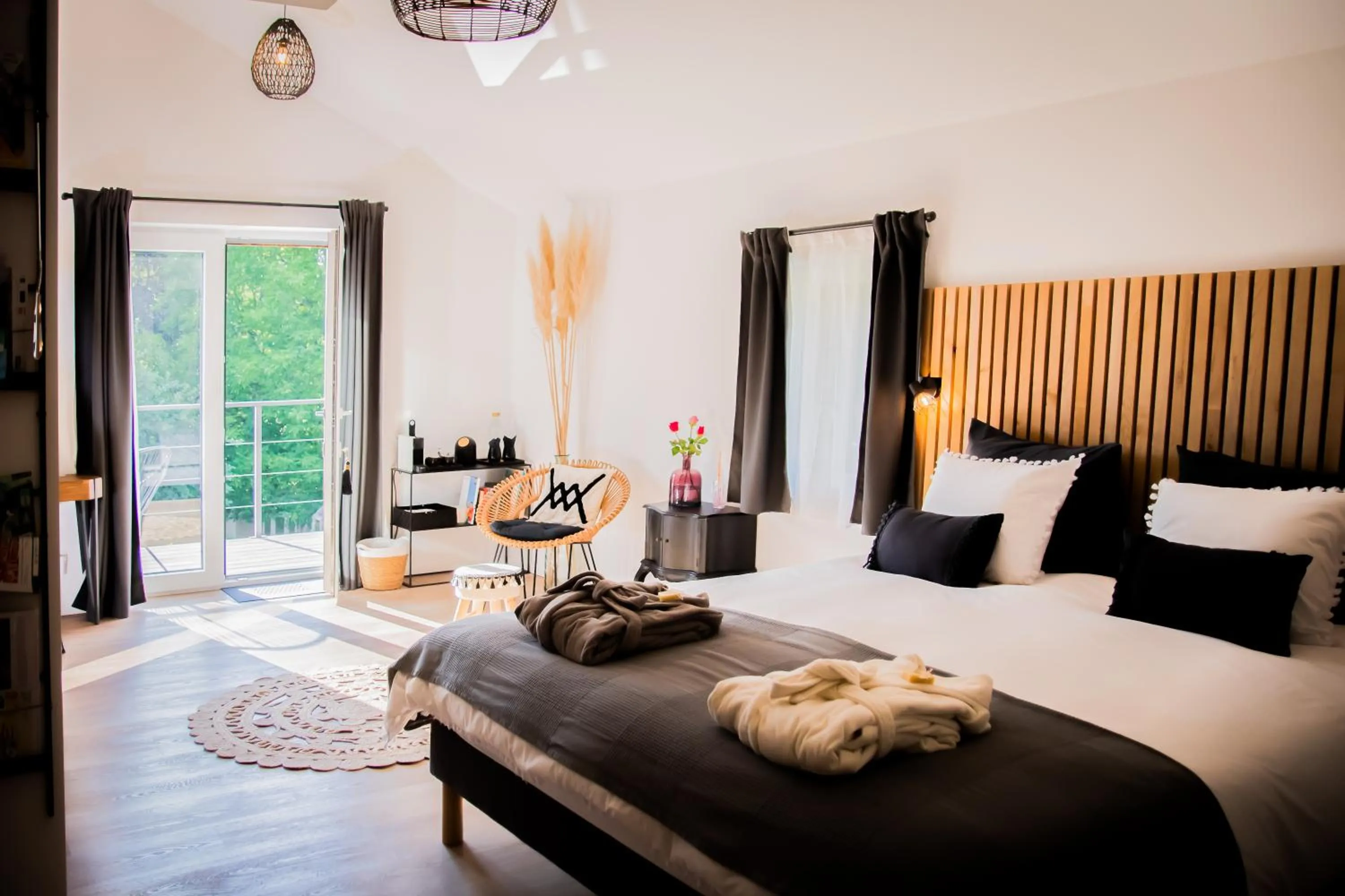 Bed in Au Calme de Hosdent