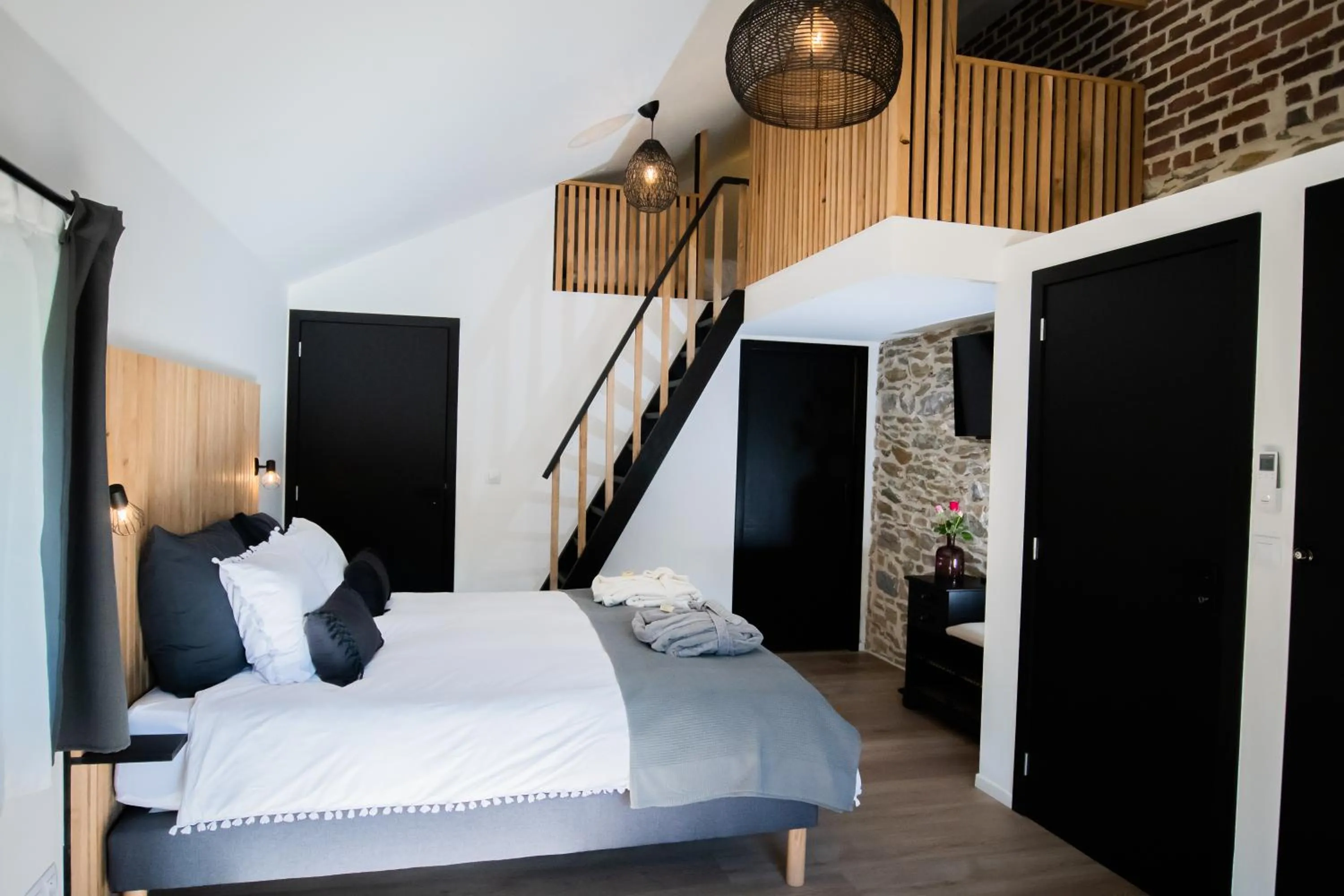 Bed in Au Calme de Hosdent