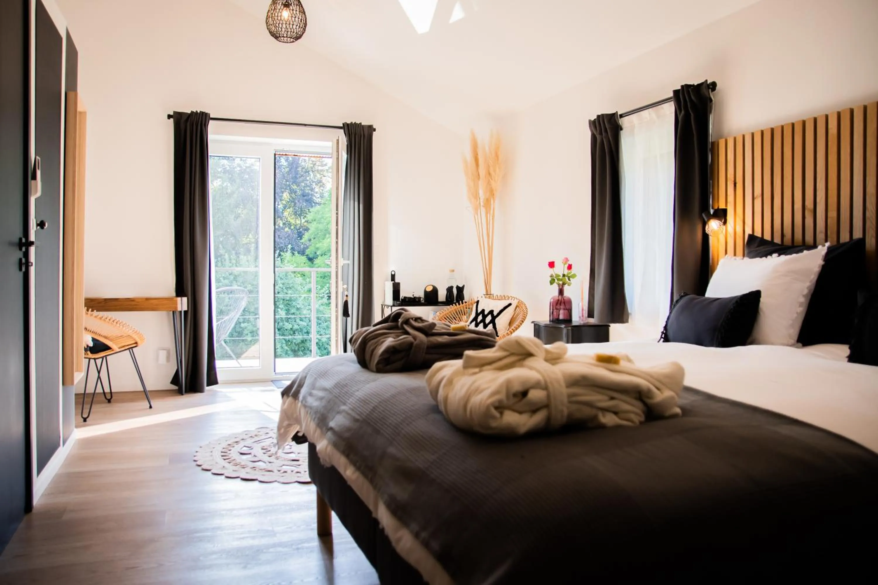 Bed in Au Calme de Hosdent