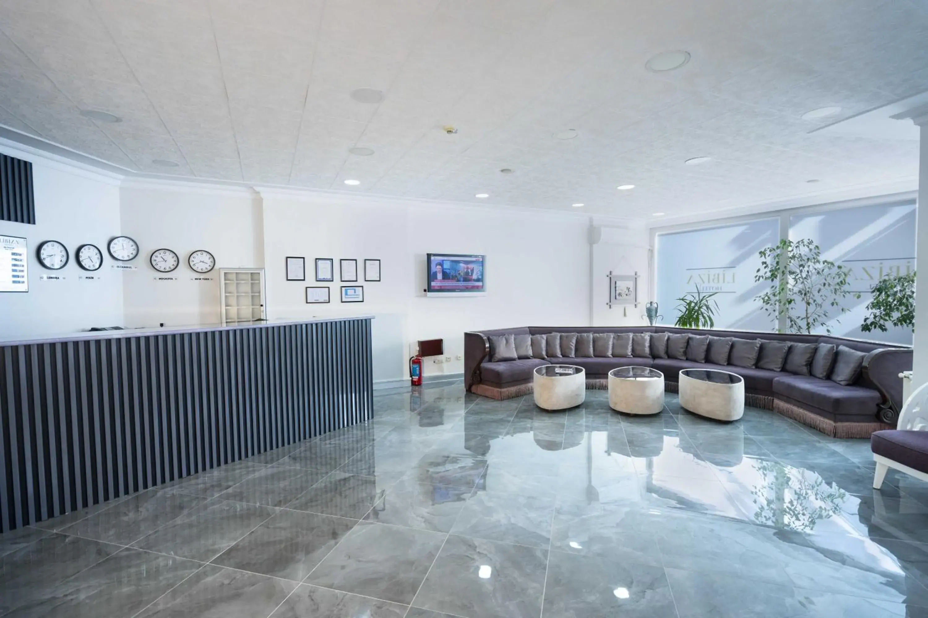 Lobby or reception in Hotel Libiza Lobby or reception in Hotel Libiza