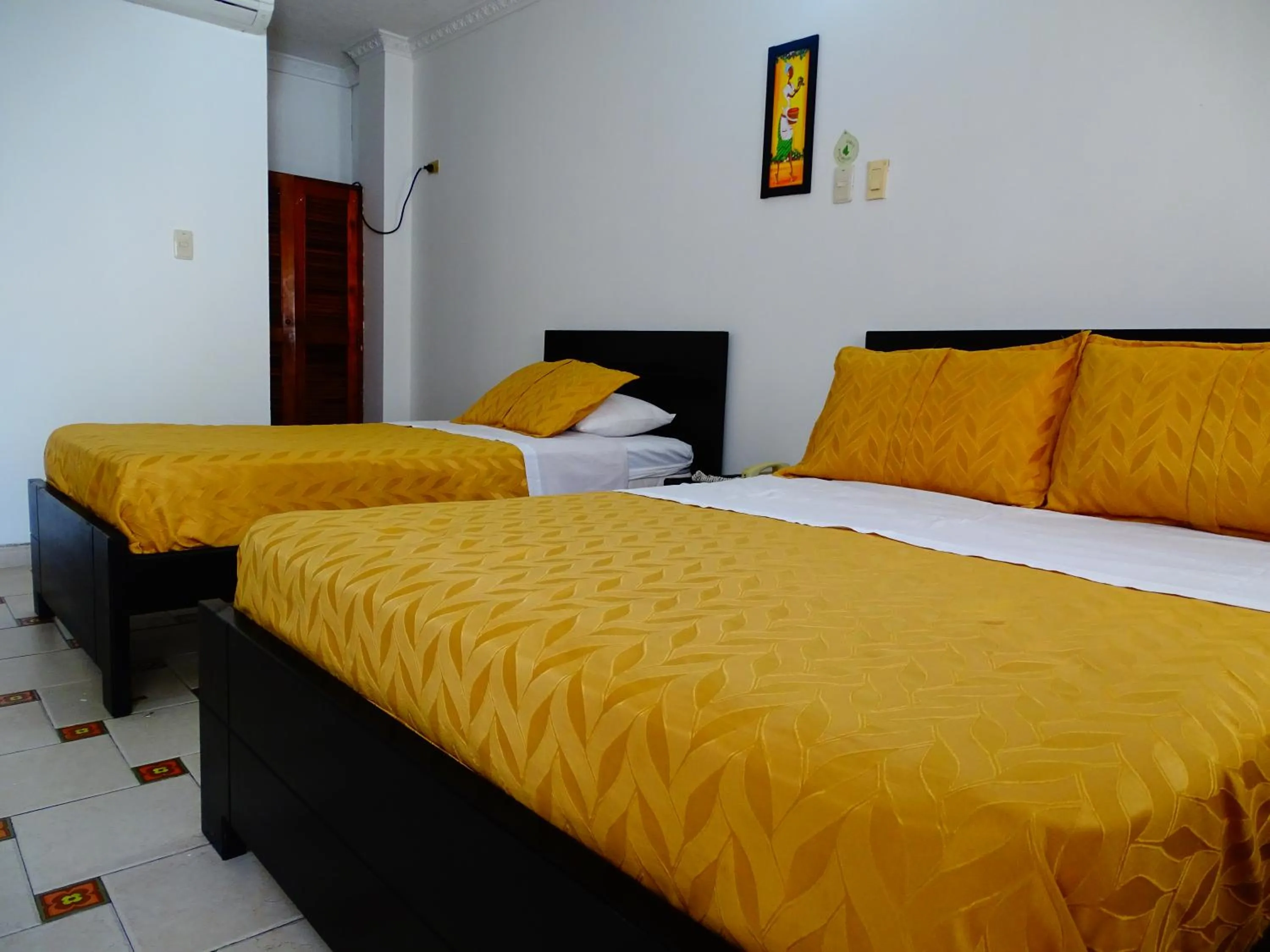 Bed in Alborada Hotel Melgar
