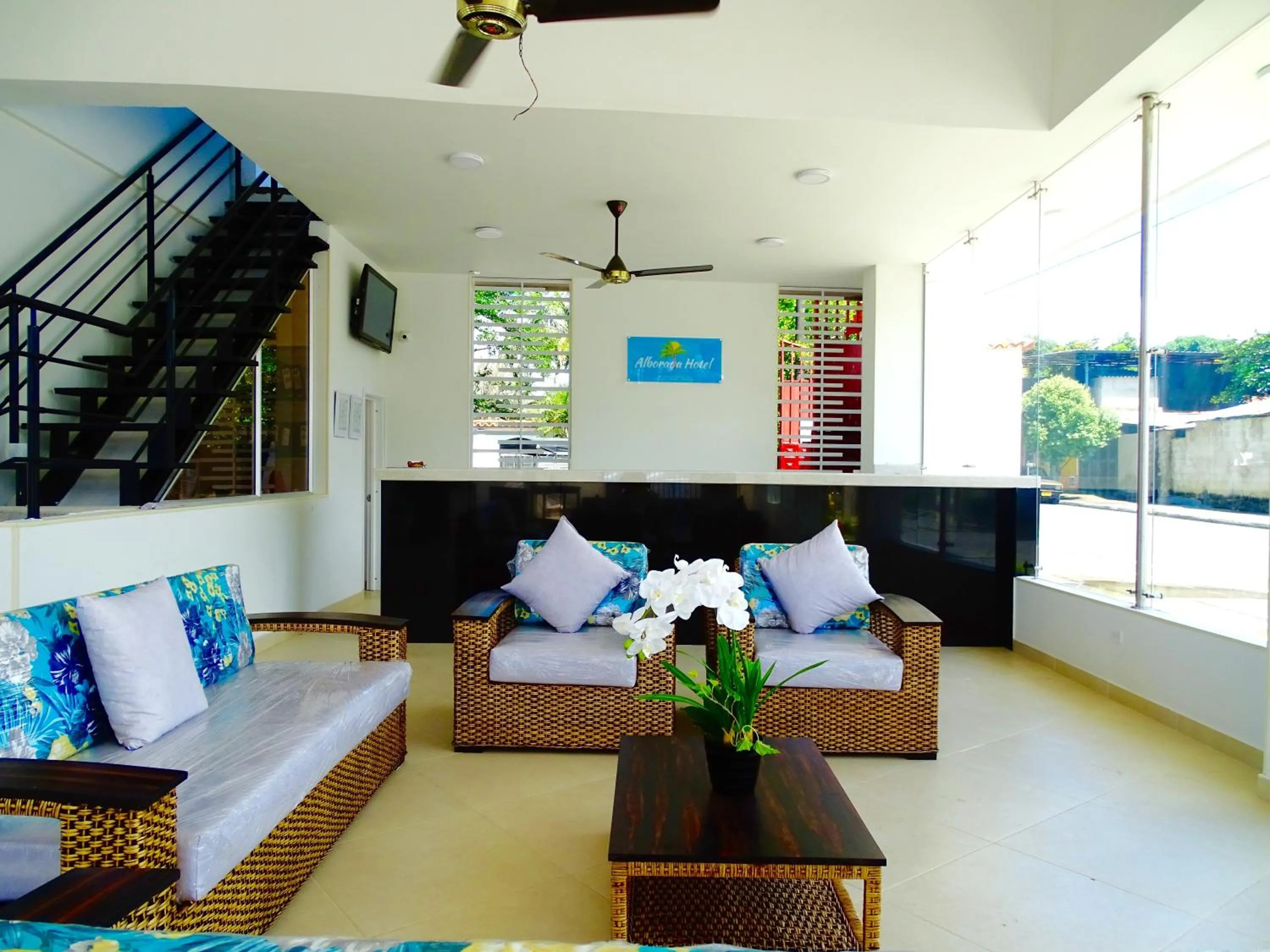Living room in Alborada Hotel Melgar