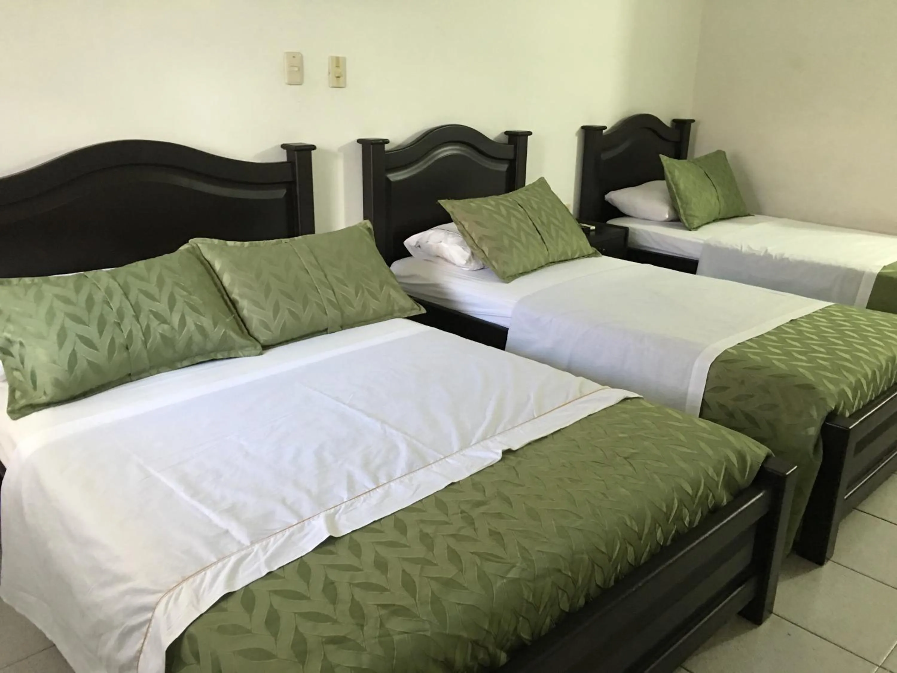 Bed in Alborada Hotel Melgar