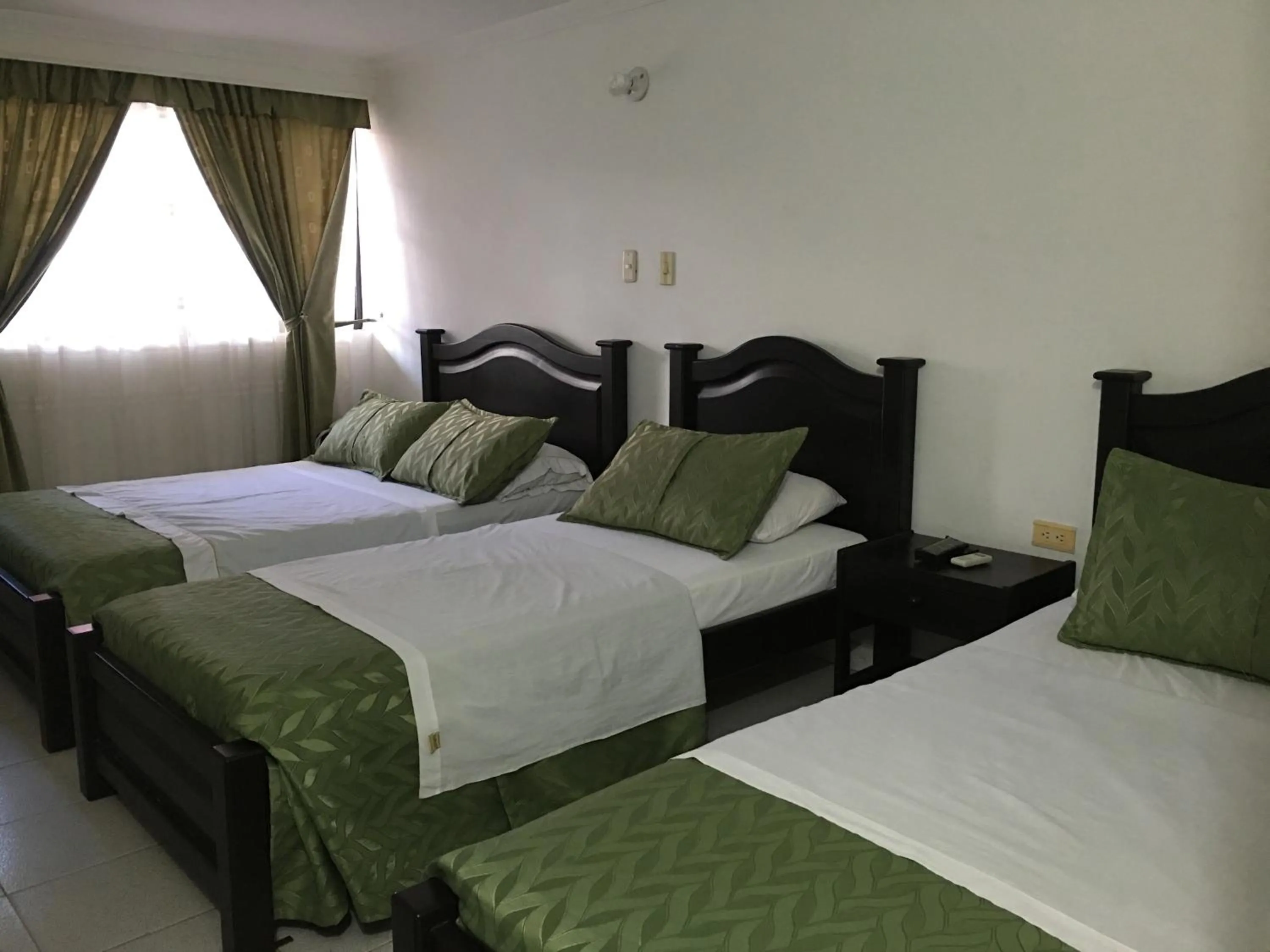 Bed in Alborada Hotel Melgar