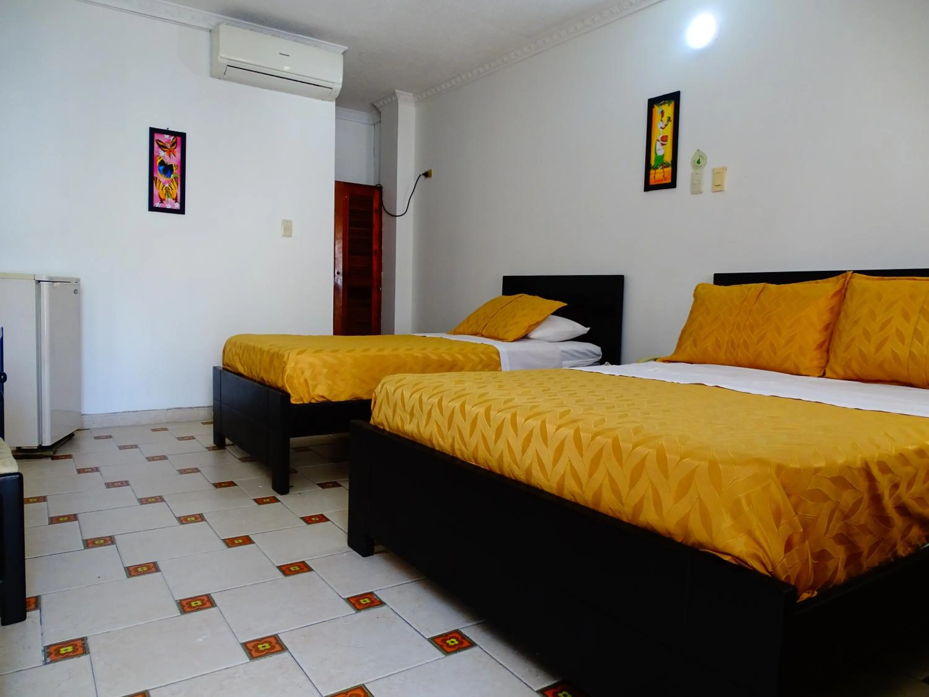 Bed in Alborada Hotel Melgar