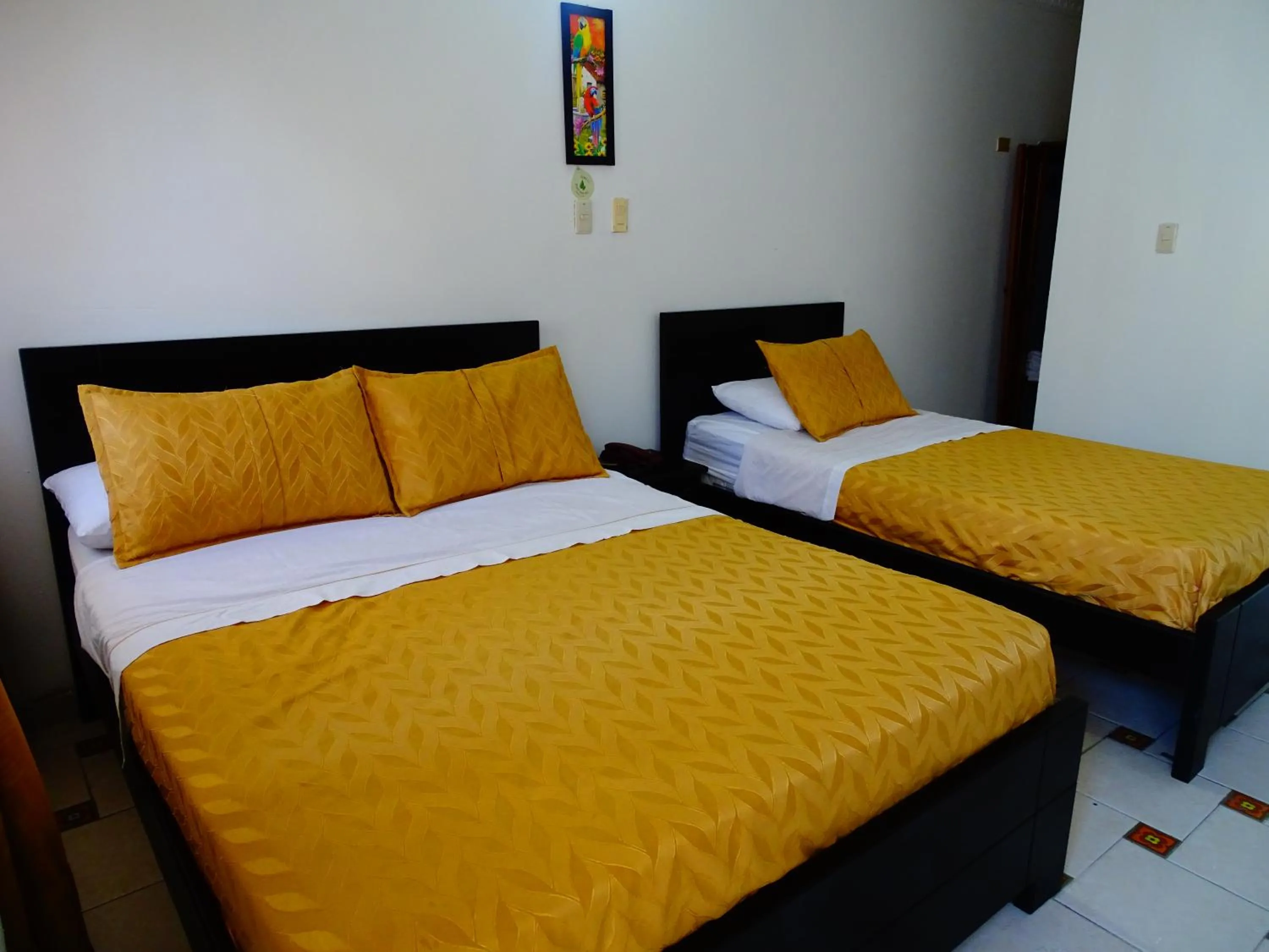 Bed in Alborada Hotel Melgar