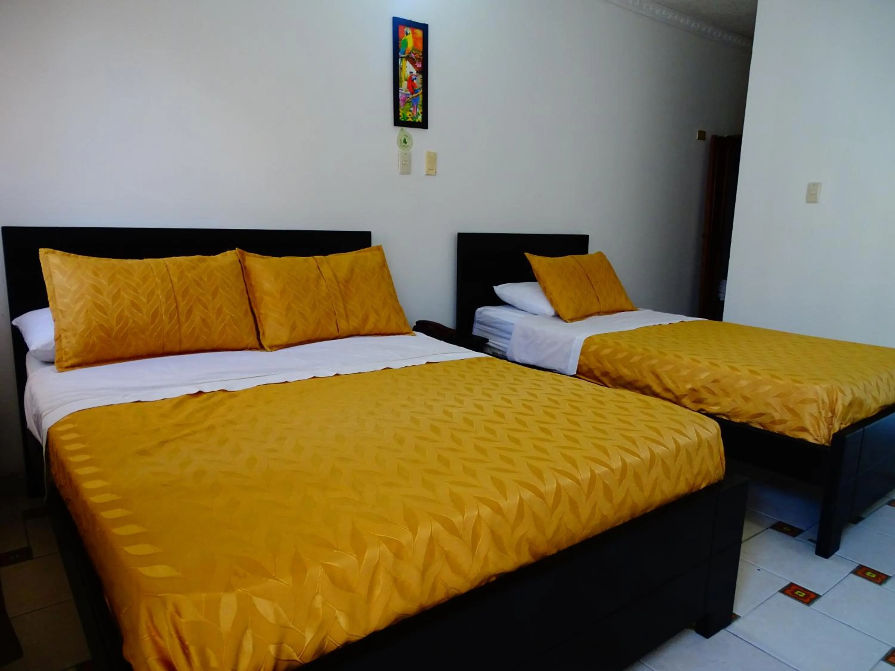 Bed in Alborada Hotel Melgar