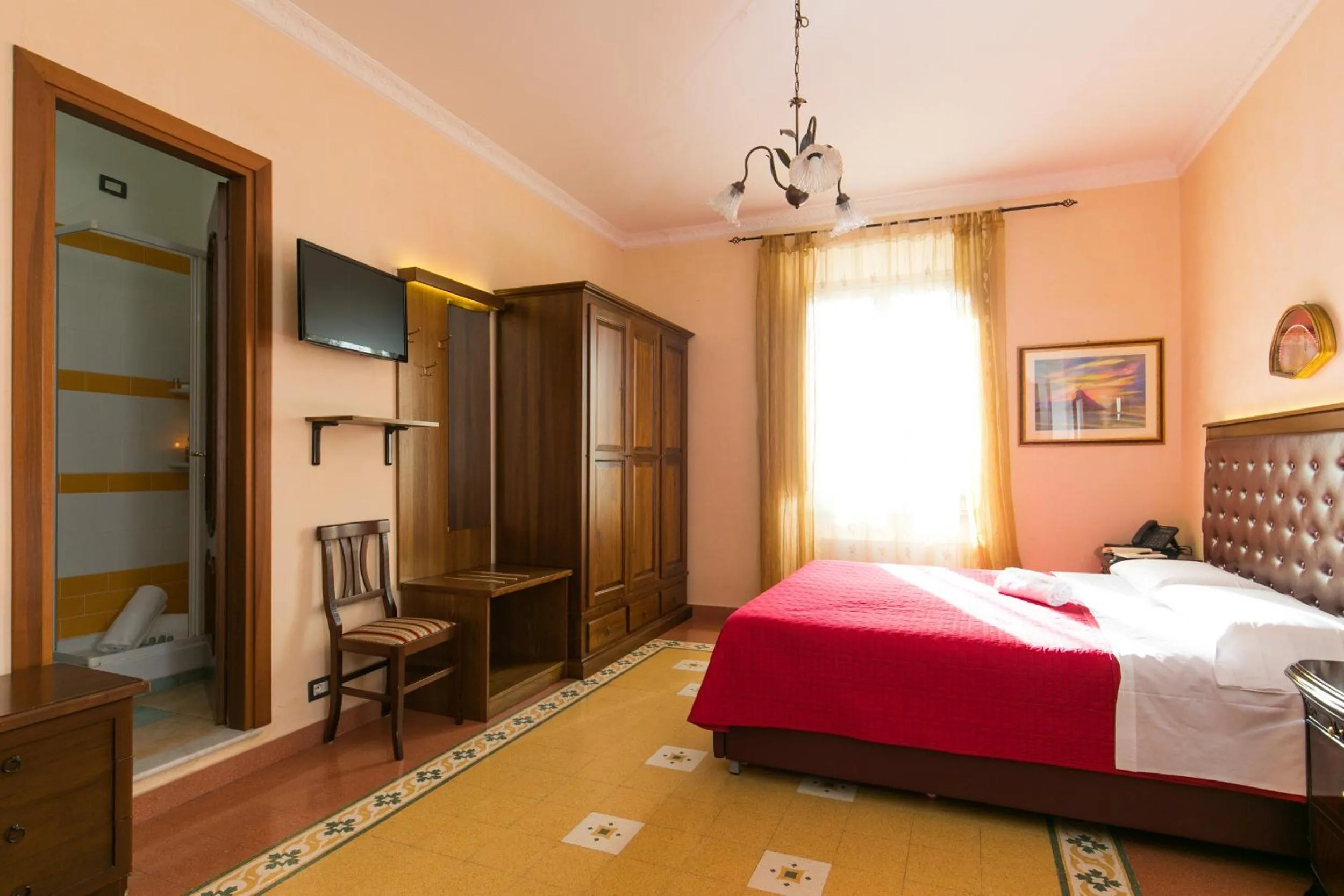 TV and multimedia, Bed in Anthony Guesthouse