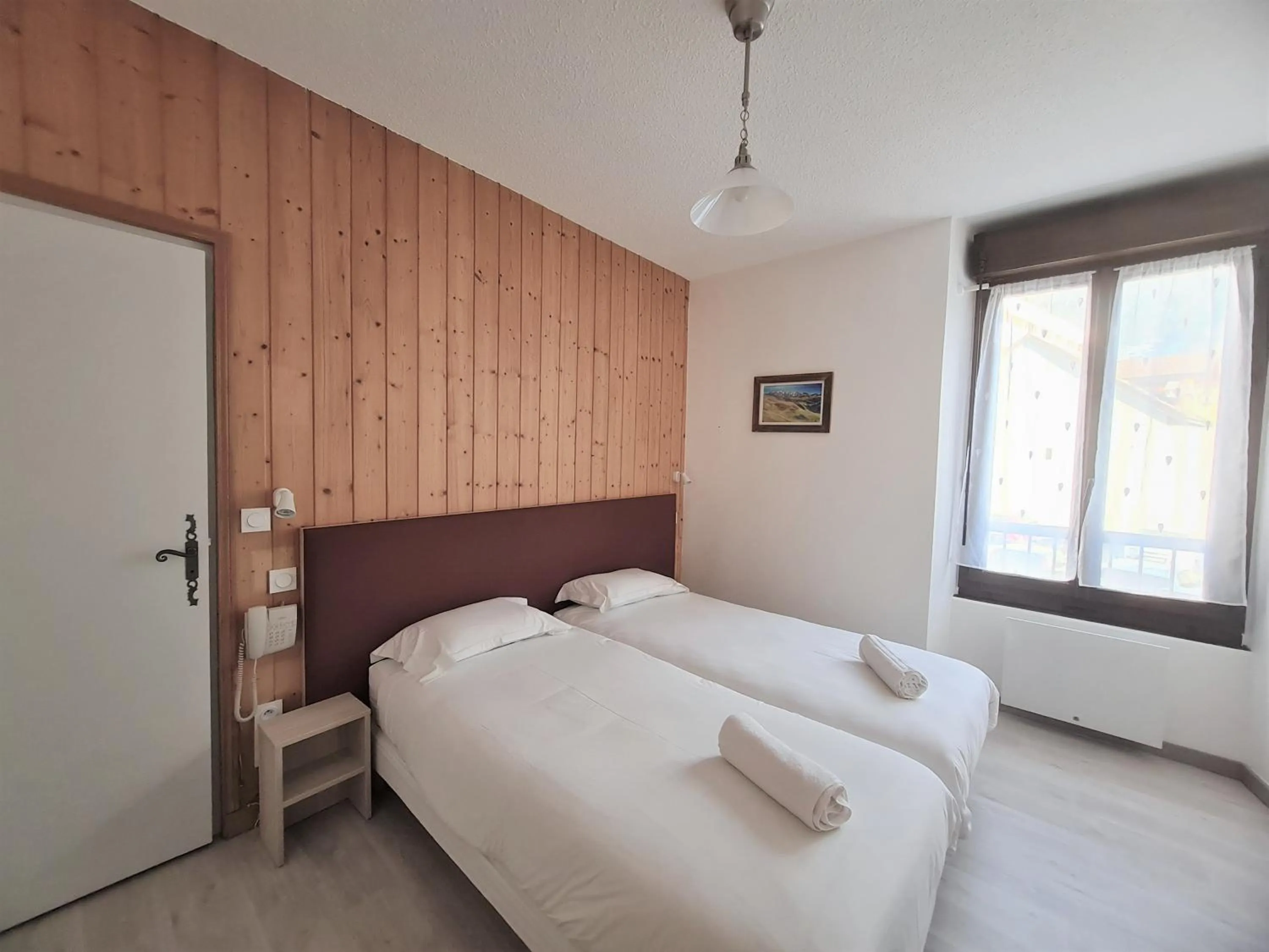 Bedroom, Bed in Terminus Hôtel des 3 Vallées