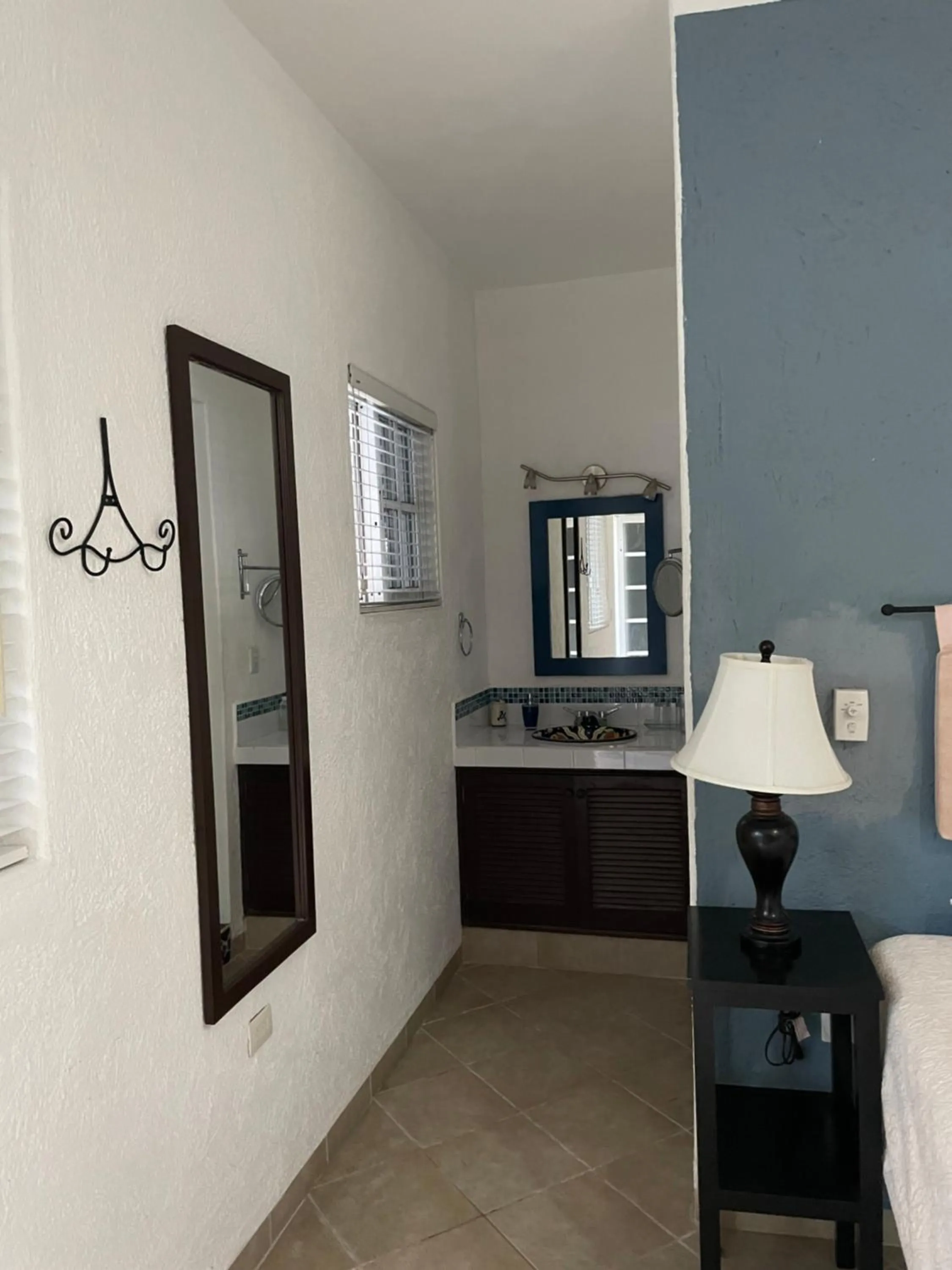 View (from property/room), Bed in Villa Escondida Guest House Cozumel Downtown
