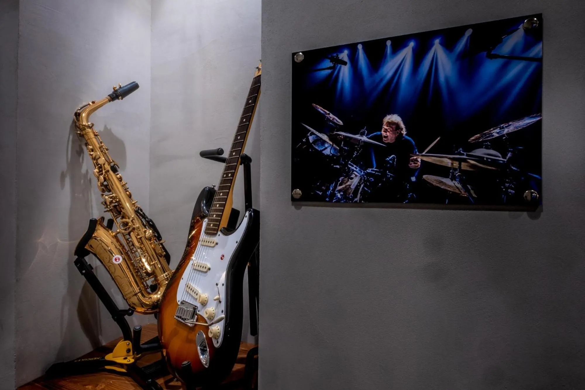 Photo of the whole room in casajammone naples b&b