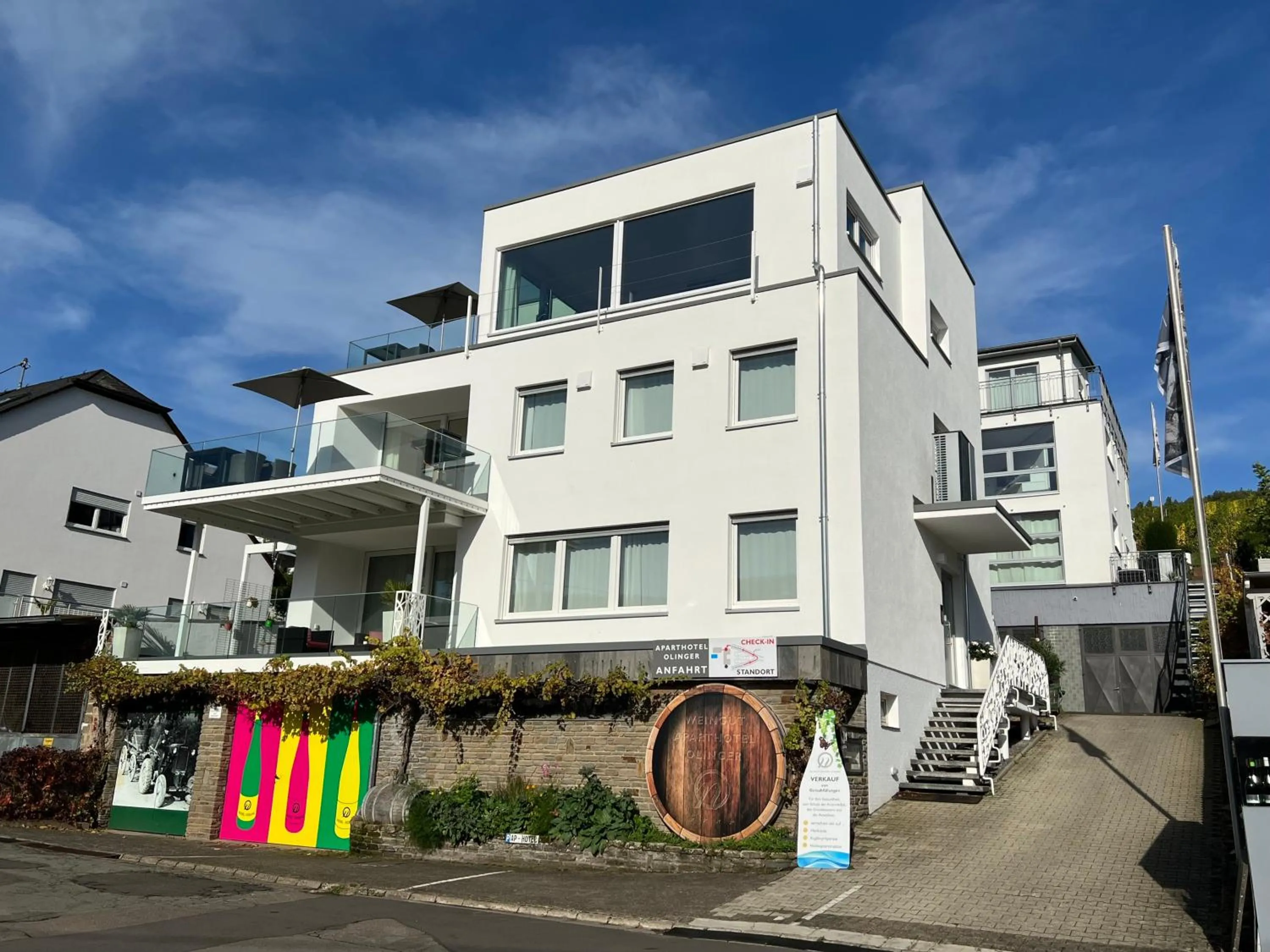Property building in Weingut-Aparthotel Olinger