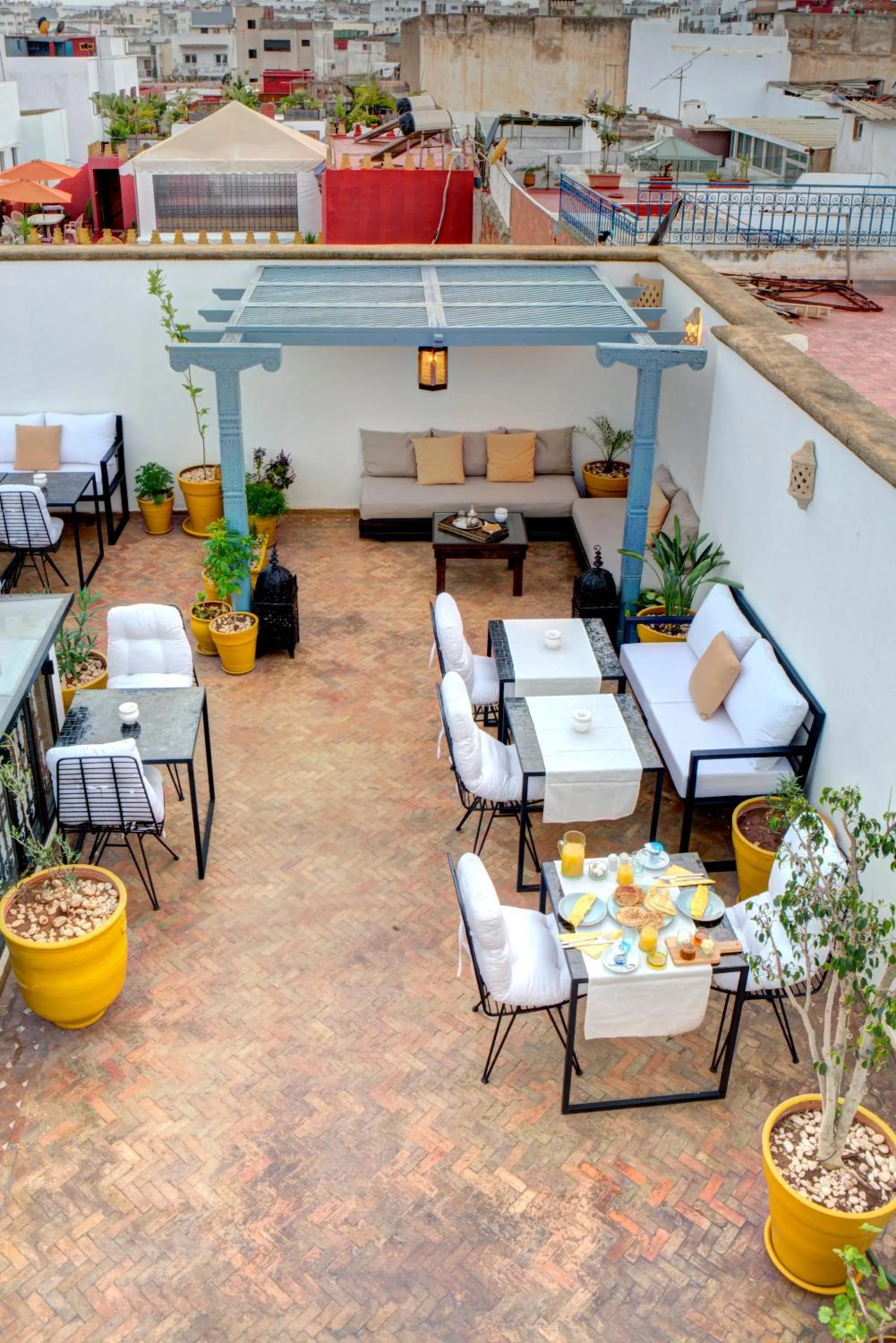 Patio in Riad Amaris