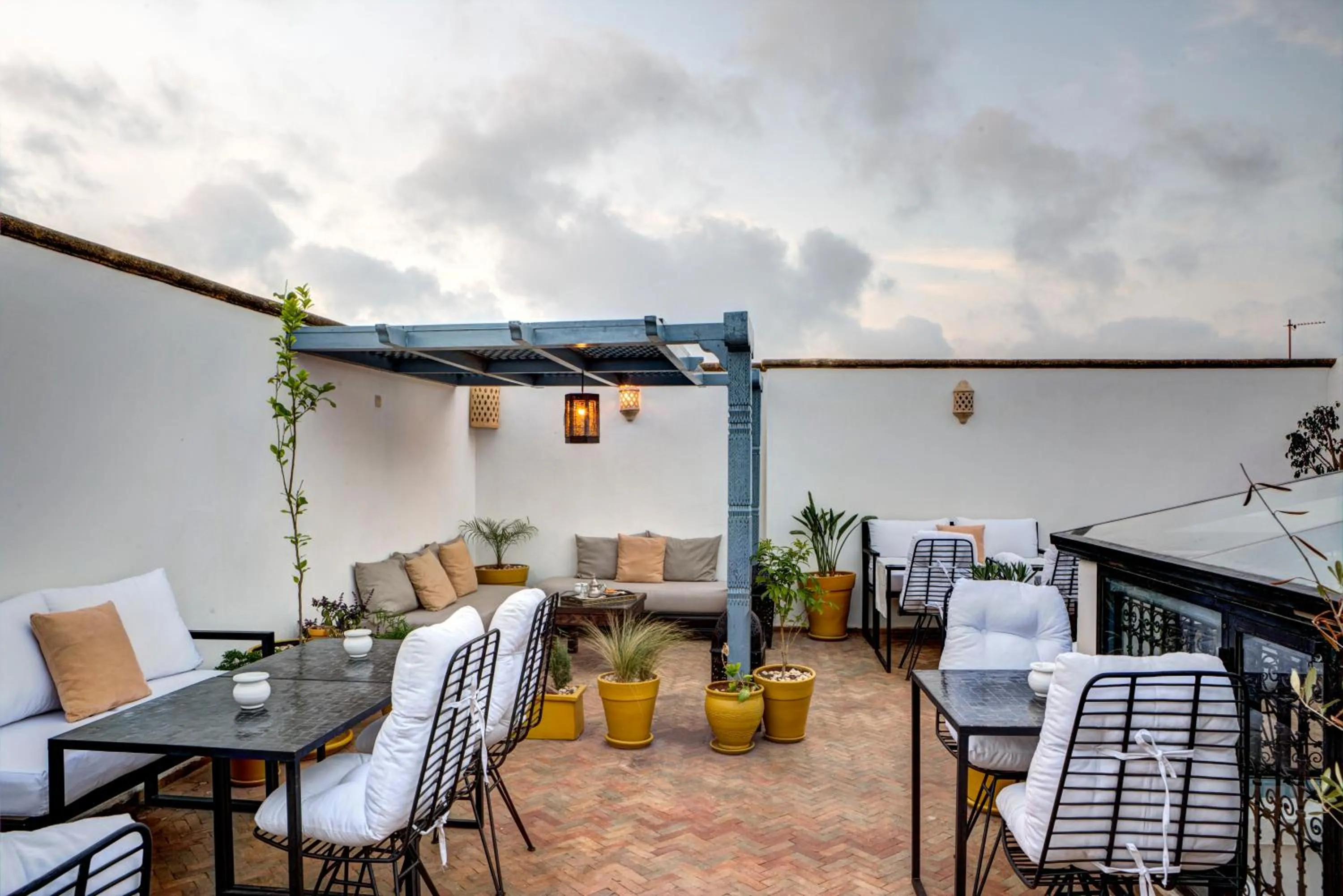 Patio in Riad Amaris