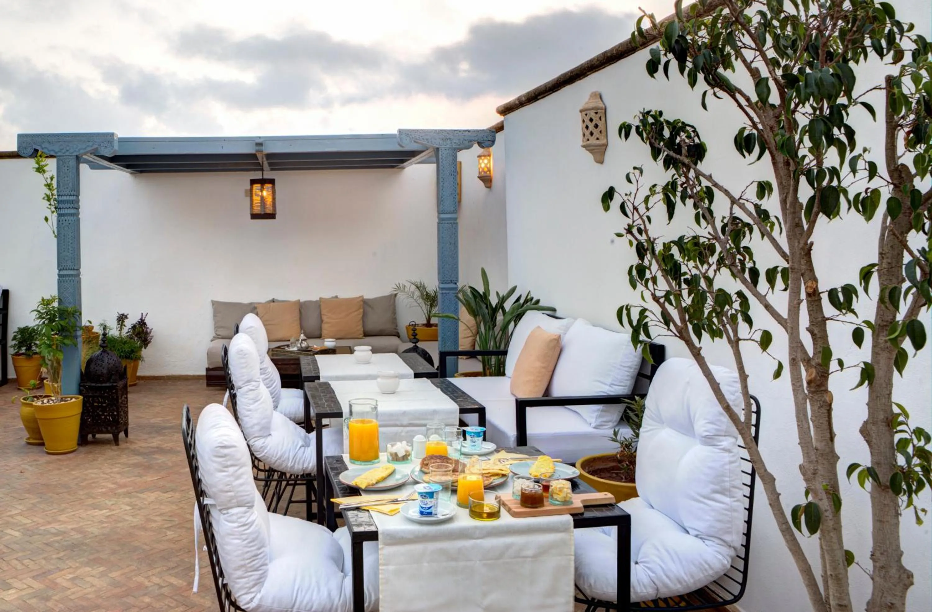 Patio in Riad Amaris