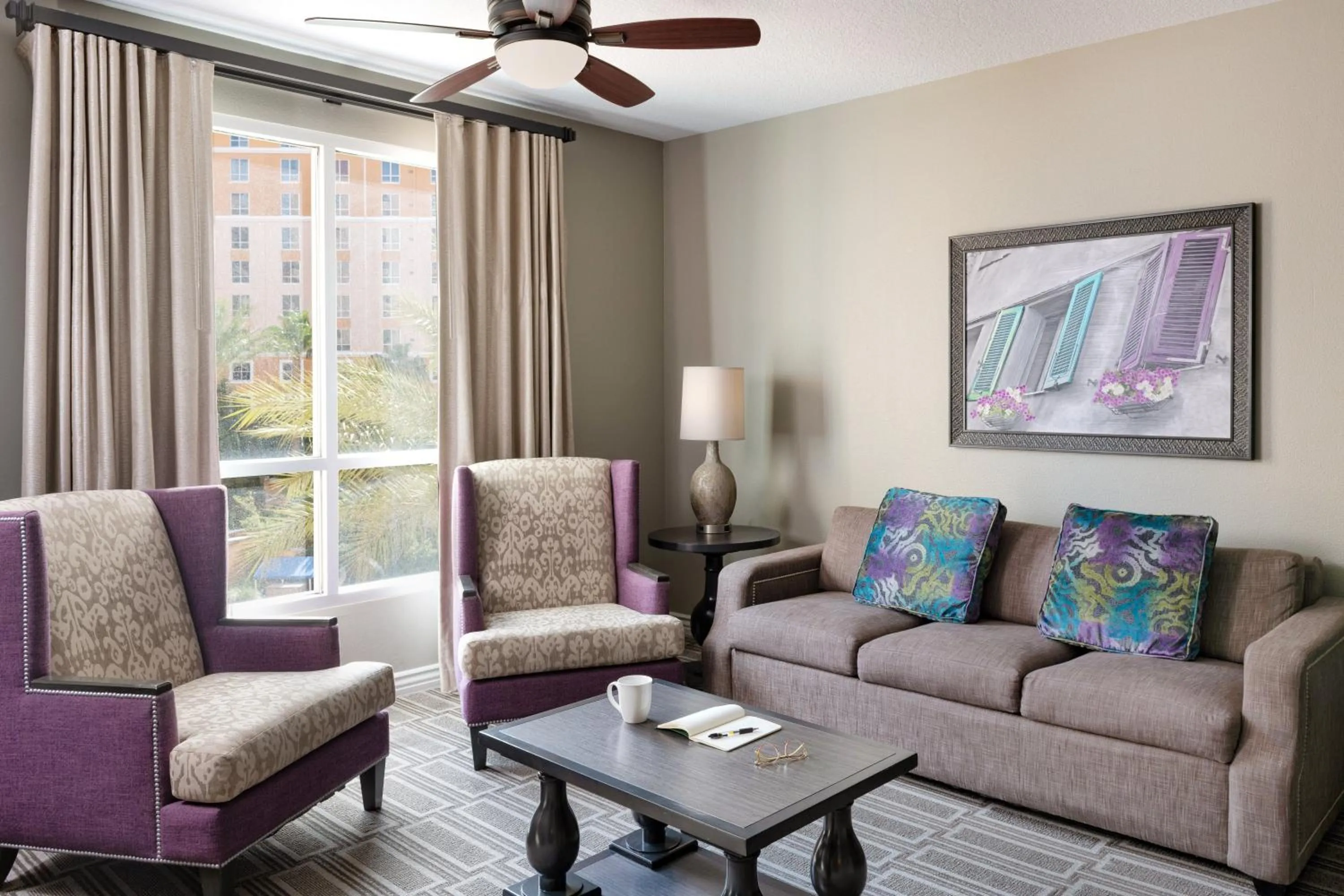 Living room in Club Wyndham Grand Desert