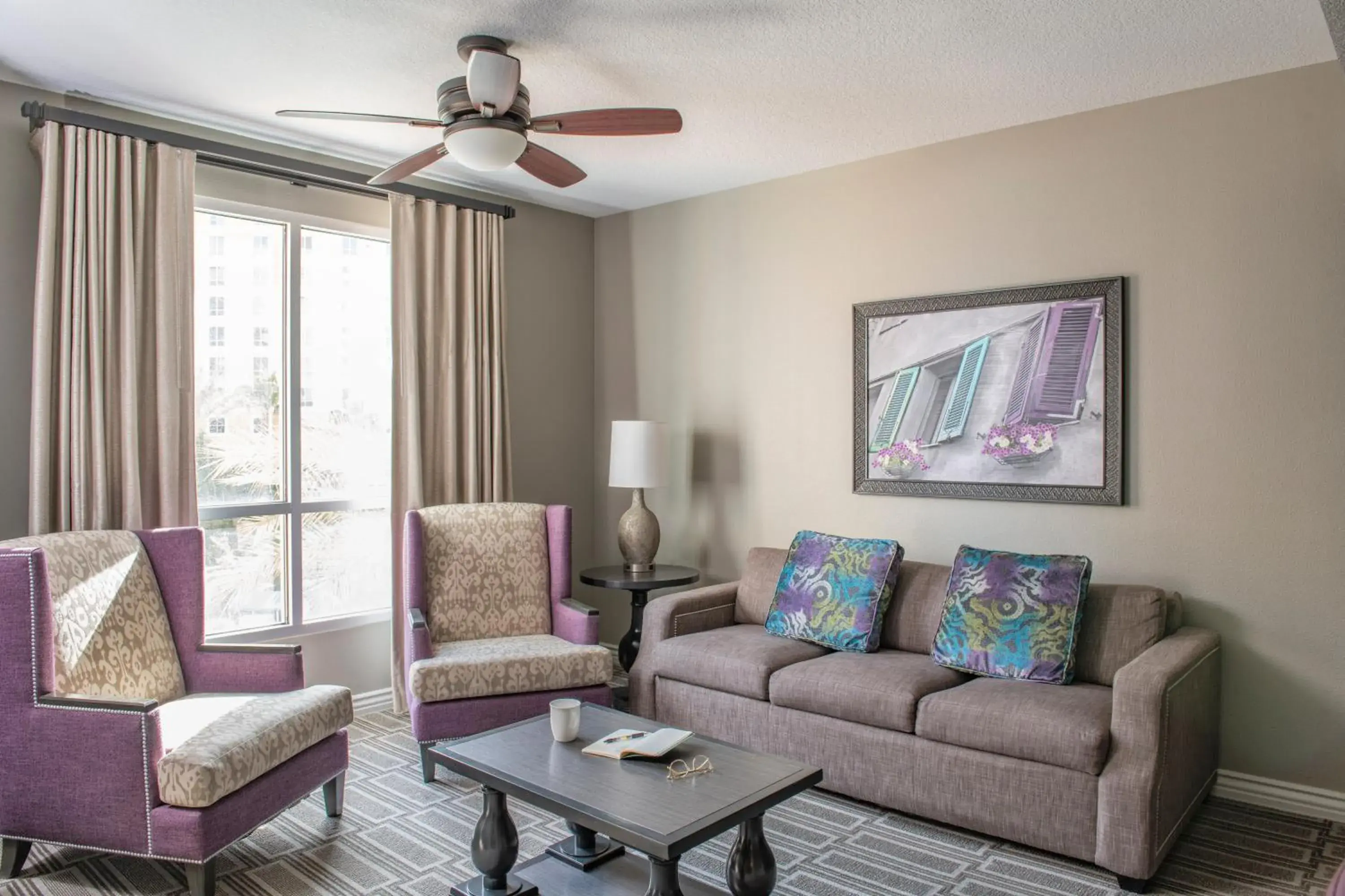 Living room in Club Wyndham Grand Desert Living room in Club Wyndham Grand Desert