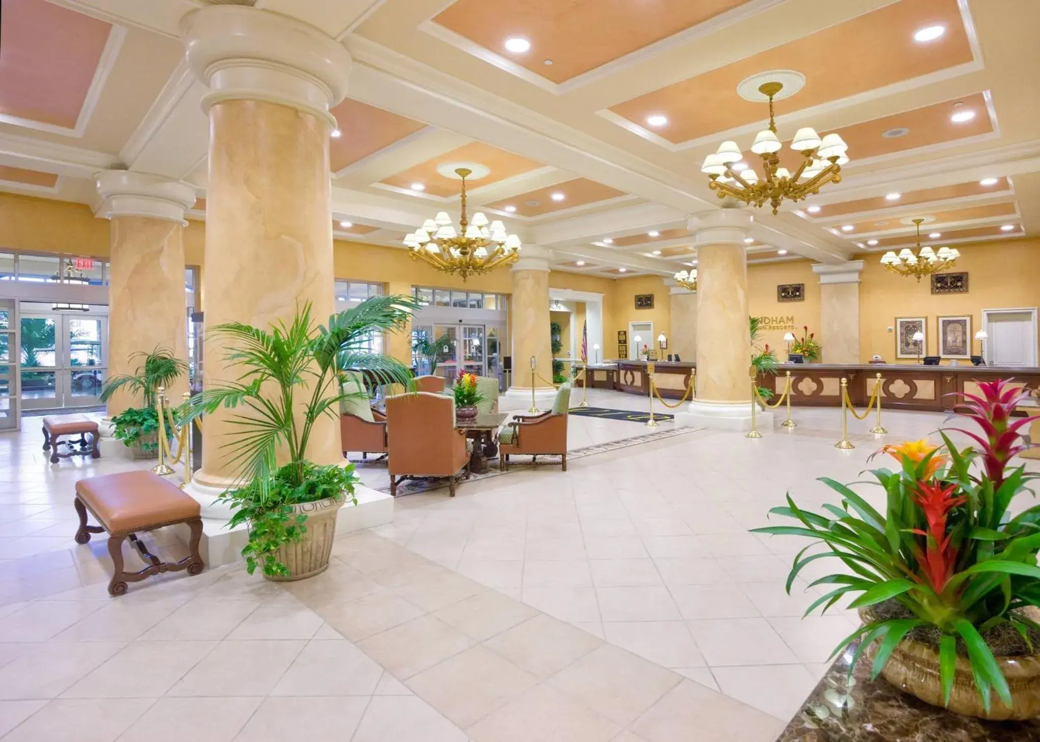 Lobby or reception in Club Wyndham Grand Desert Lobby or reception in Club Wyndham Grand Desert