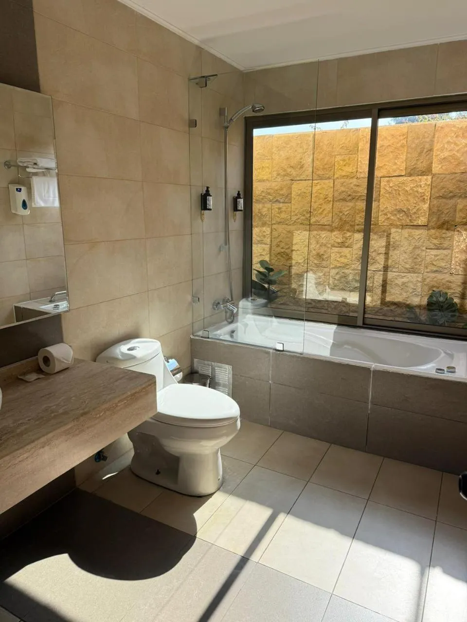 Bathroom in Hotel Origenes
