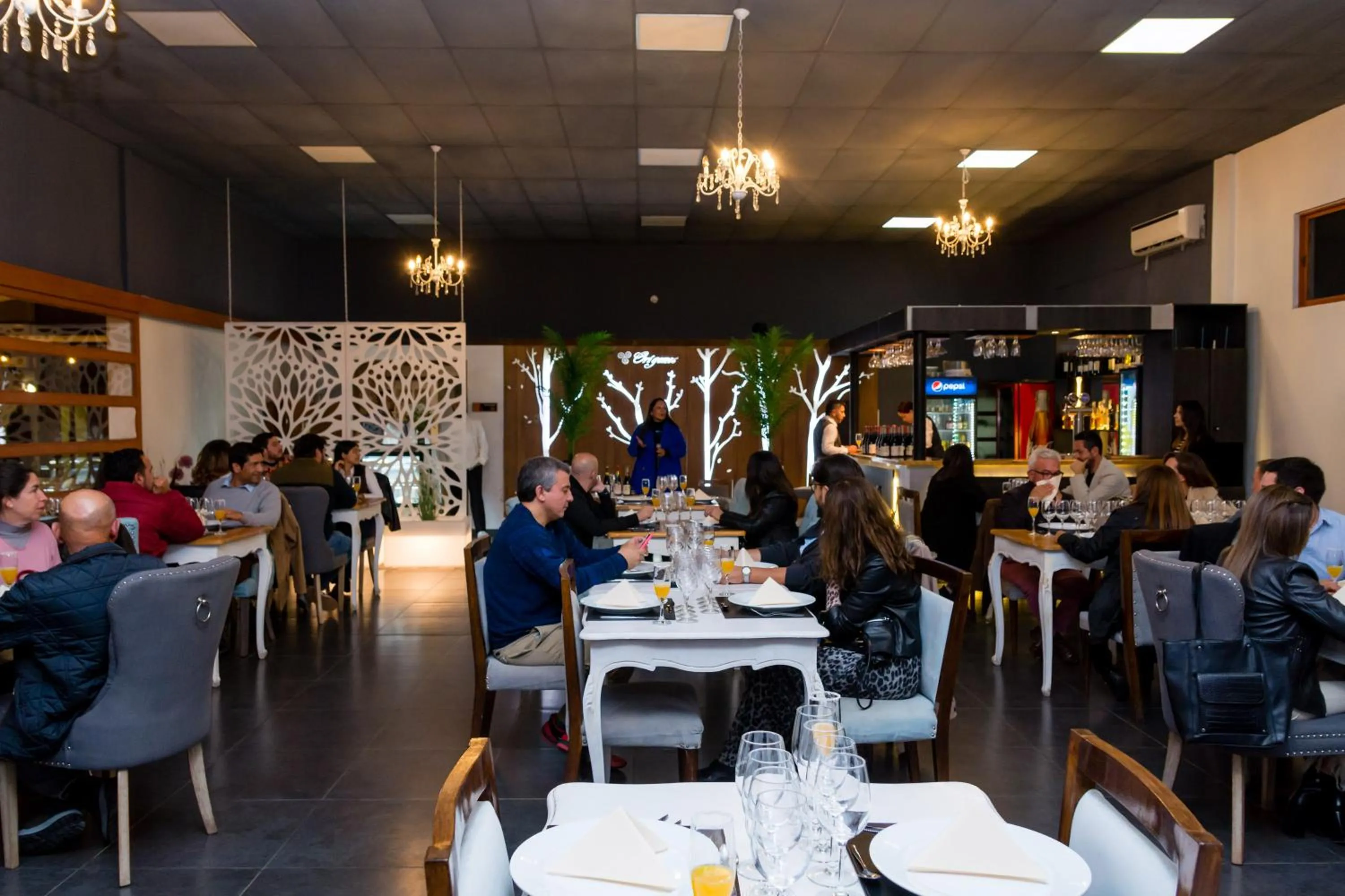 Restaurant/places to eat in Hotel Origenes