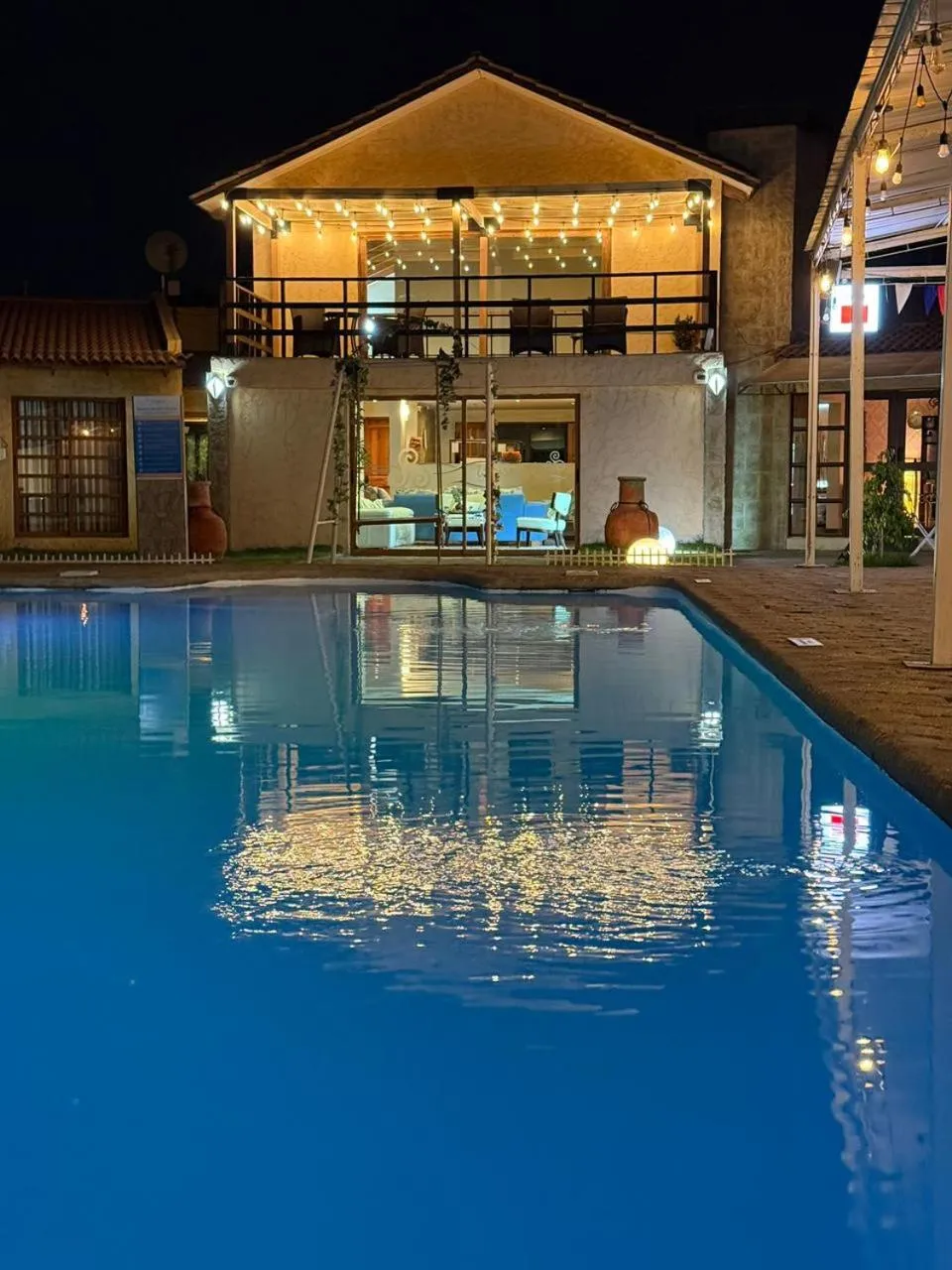 Pool view in Hotel Origenes
