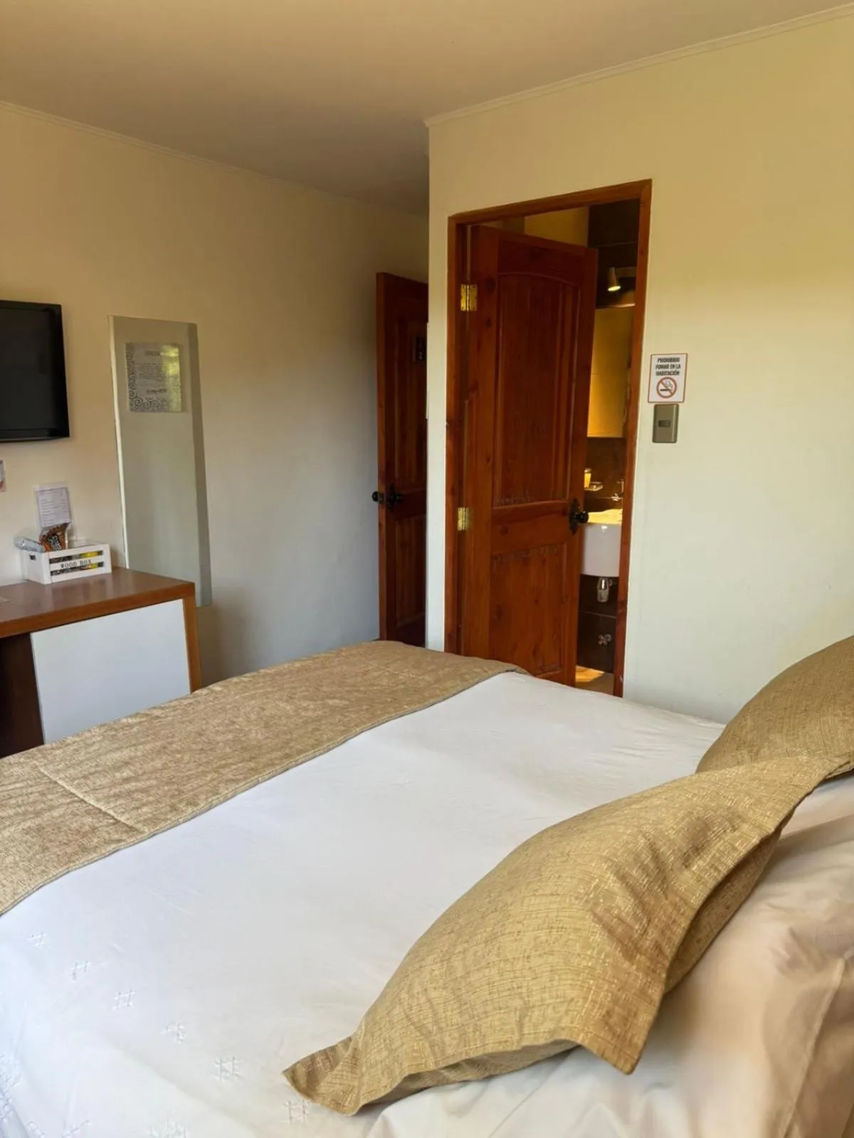 Bed in Hotel Origenes