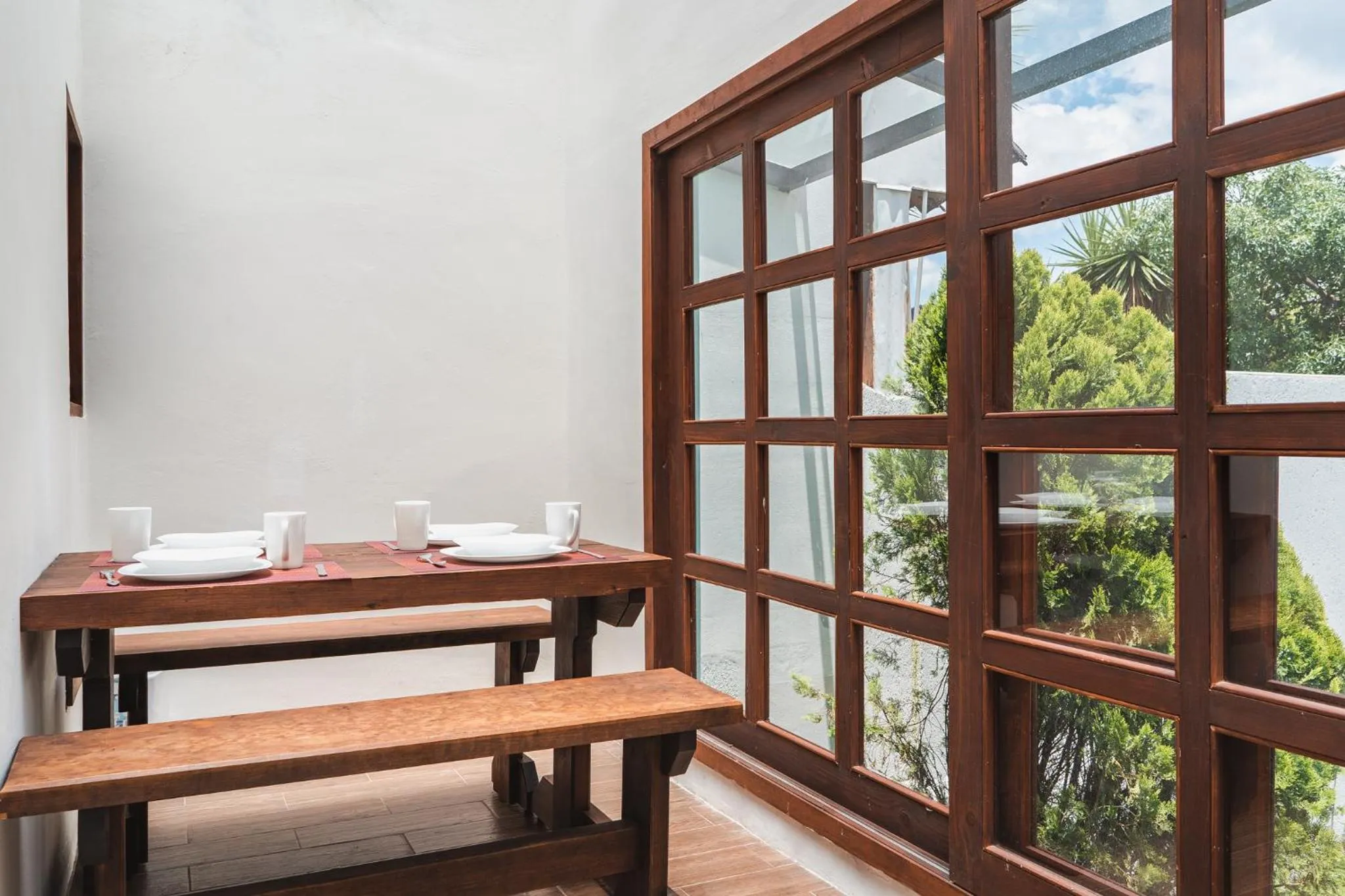 Garden view in Yox Hotel Boutique