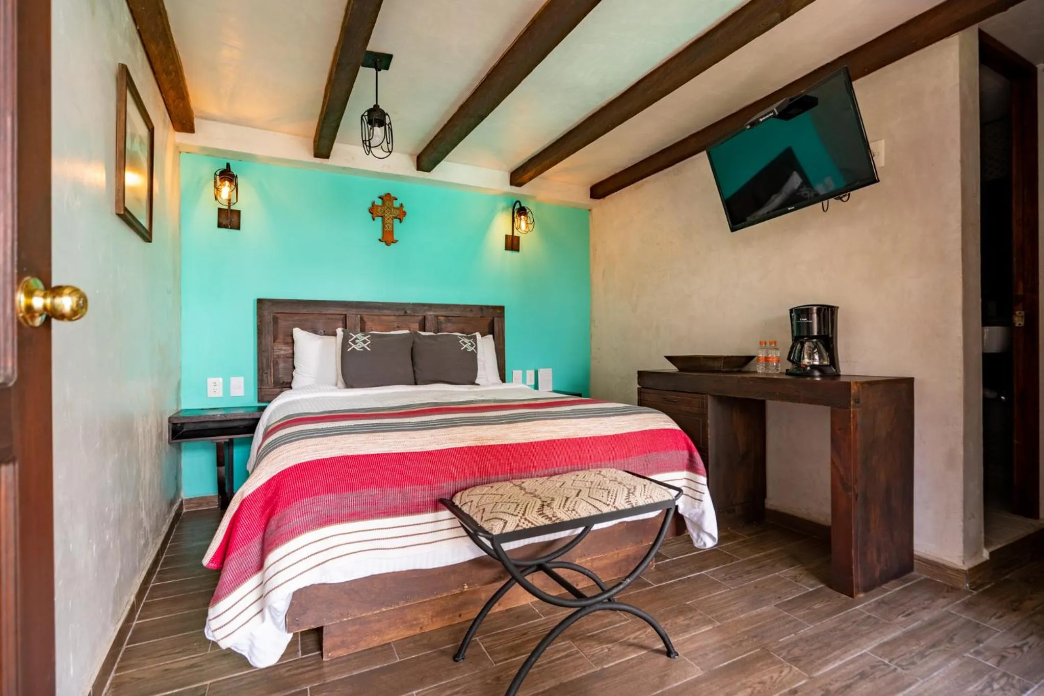 Bed in Yox Hotel Boutique