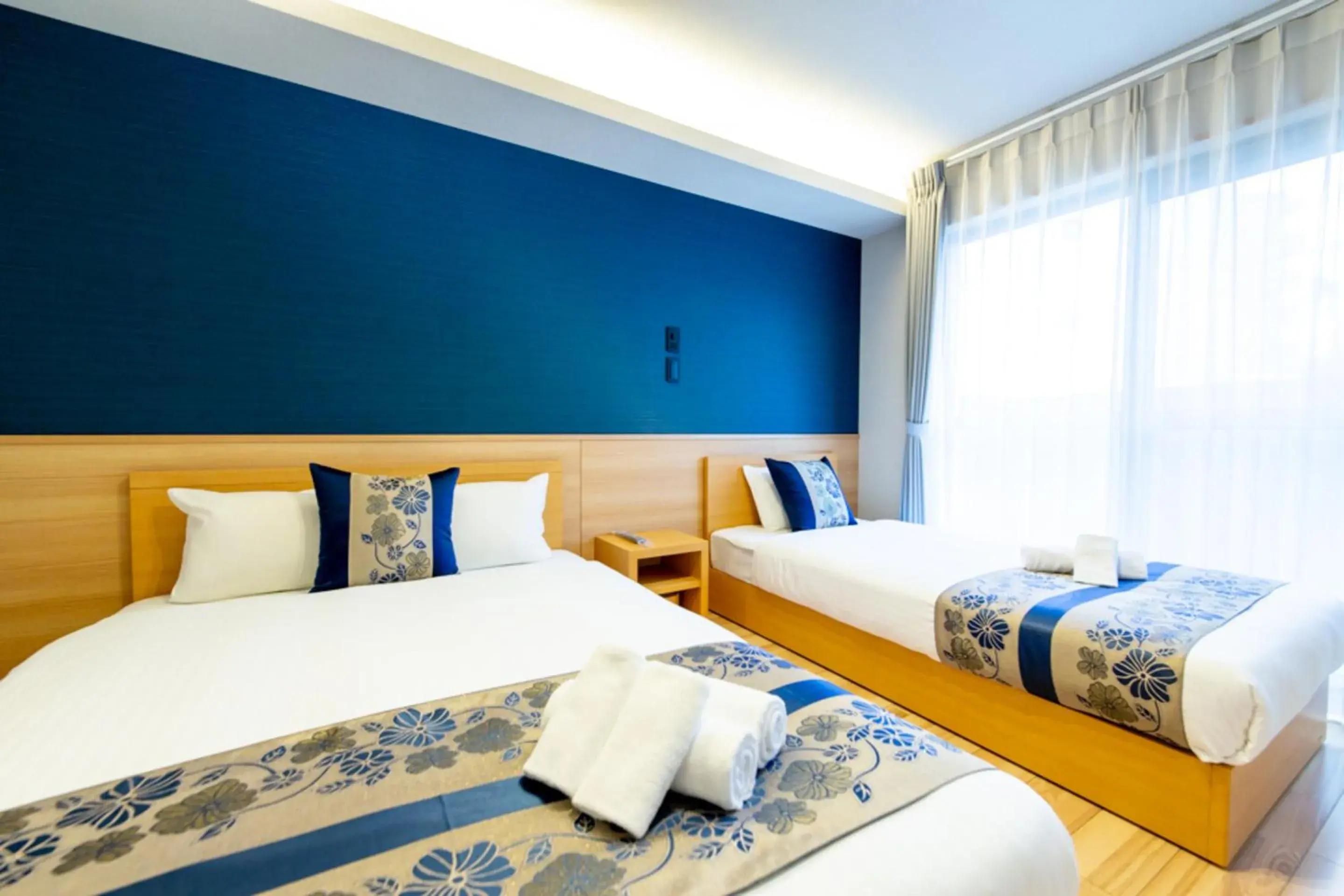 Bed in GRAND BASE Hiroshima Hikarimachi Bed in GRAND BASE Hiroshima Hikarimachi