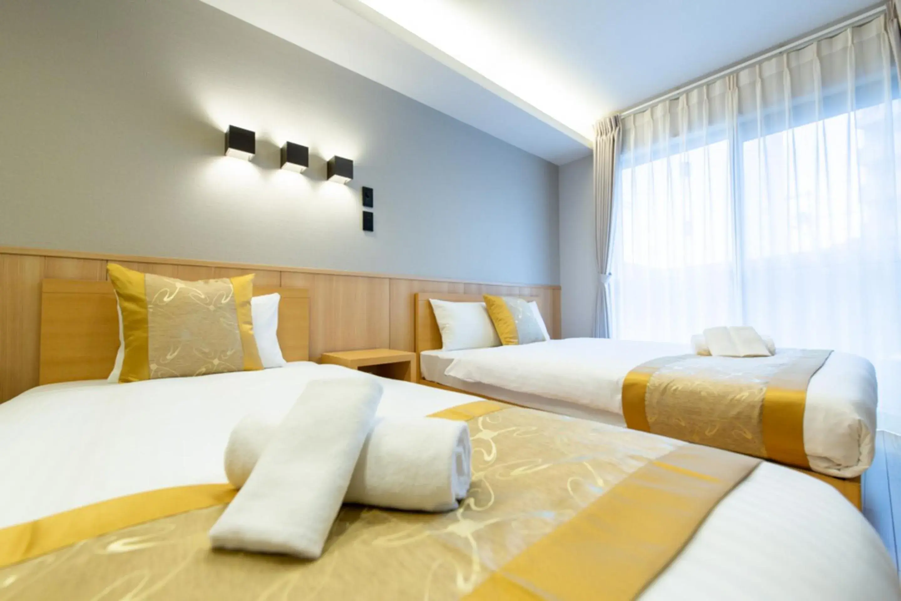 Standard Twin Room in GRAND BASE Hiroshima Hikarimachi Standard Twin Room in GRAND BASE Hiroshima Hikarimachi