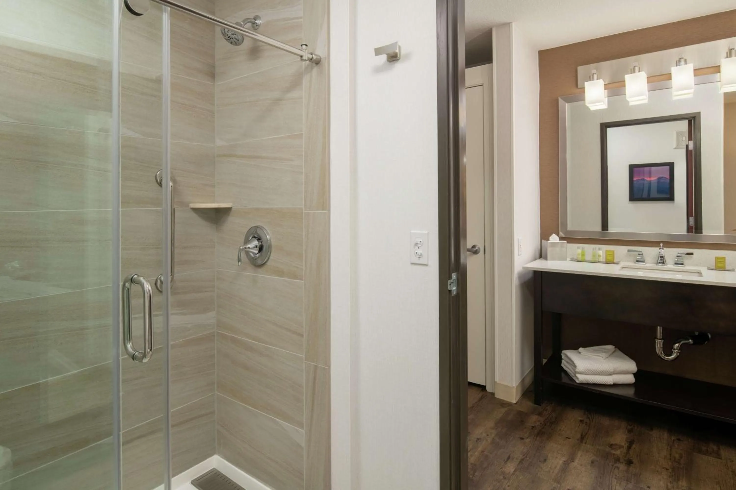 Bathroom in DoubleTree by Hilton Portland Tigard