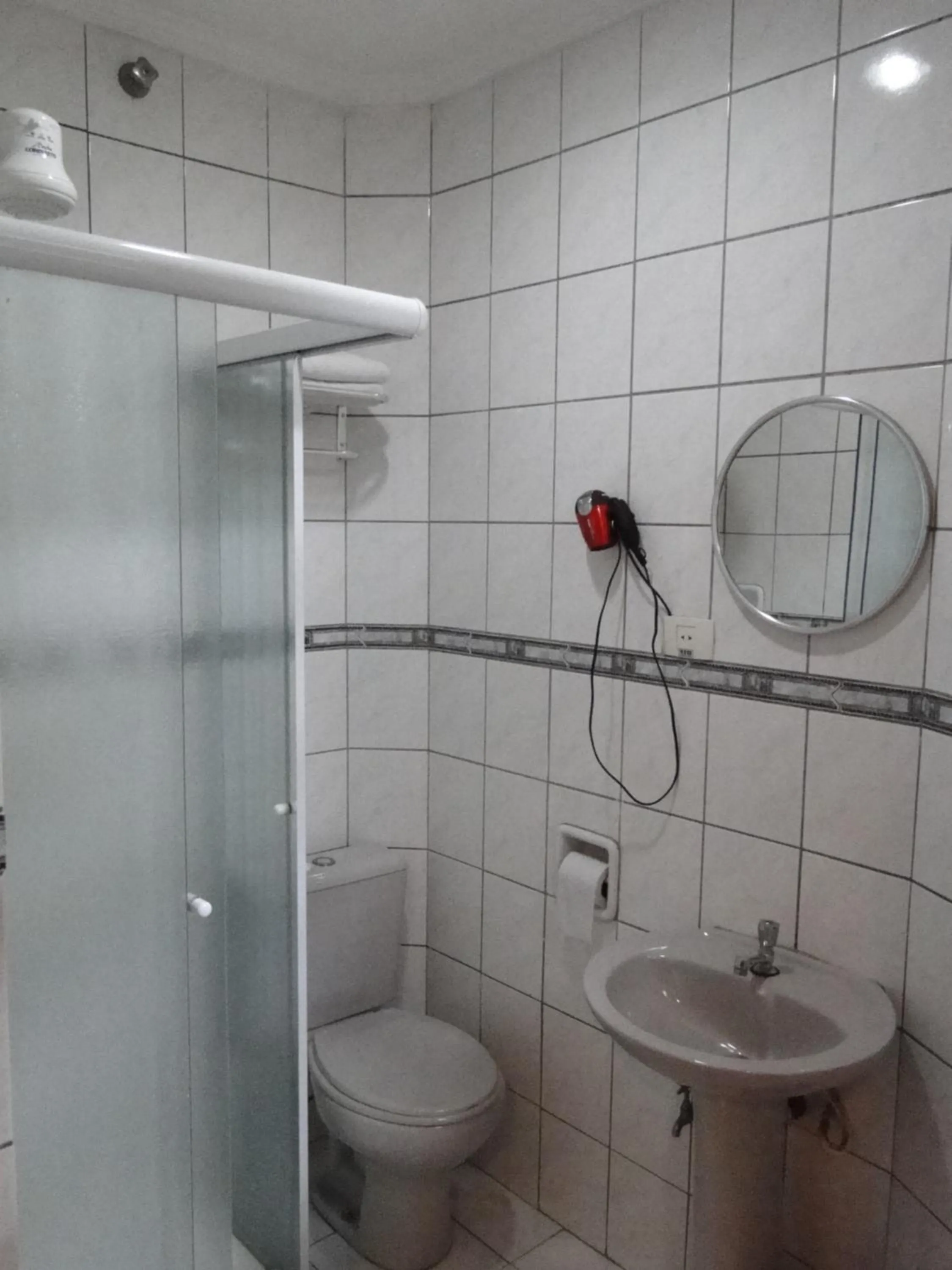 Bathroom in Option Hotel São Paulo - Anhembi - Expo Center Norte
