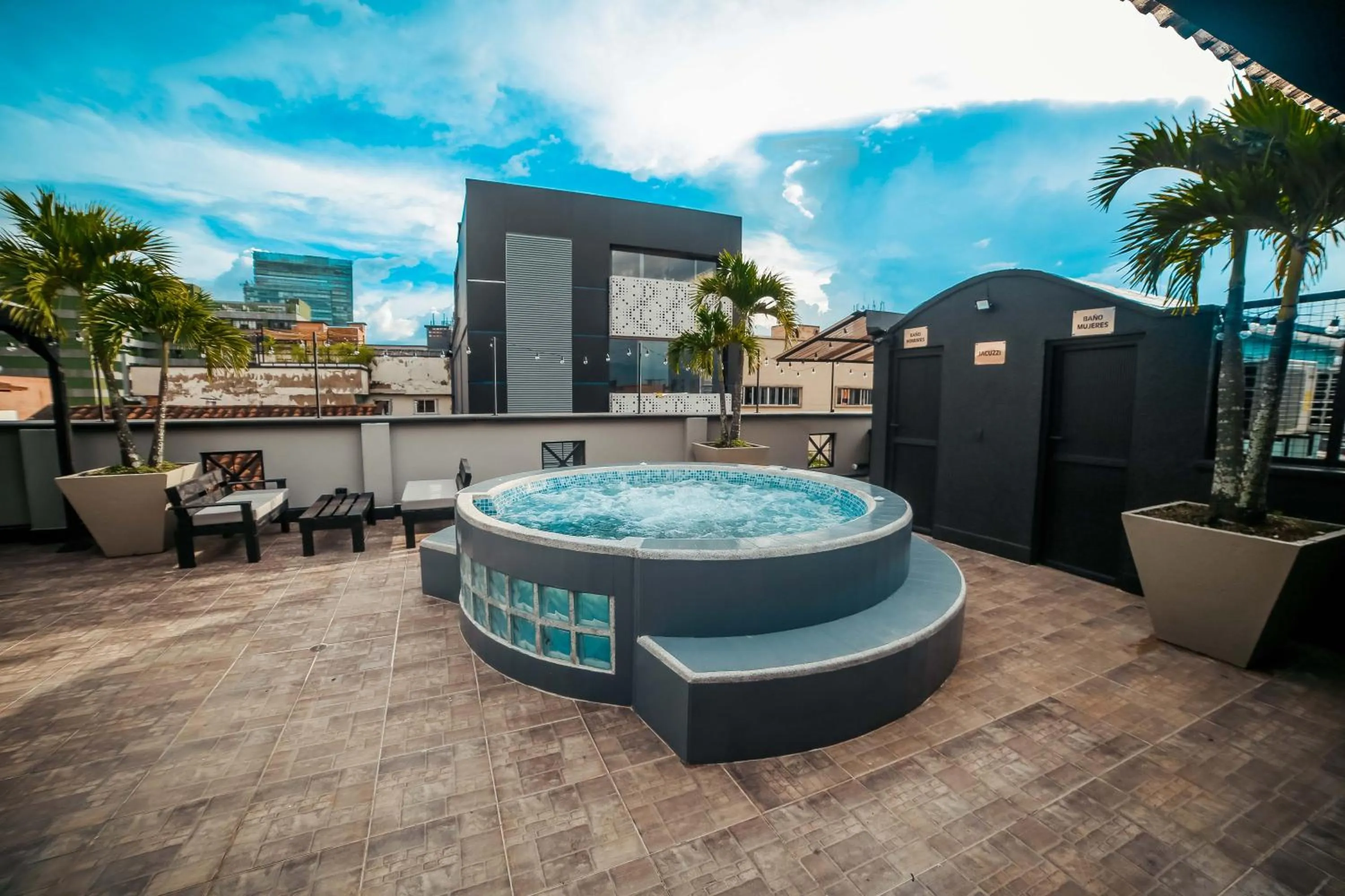 Hot Tub in Hotel Tik Medellin