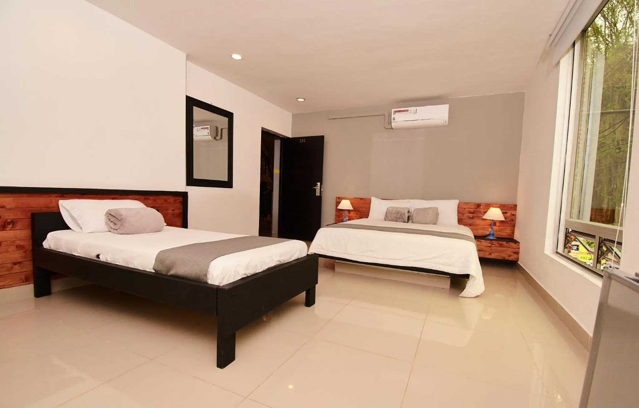 Bed in Hotel Tik Medellin