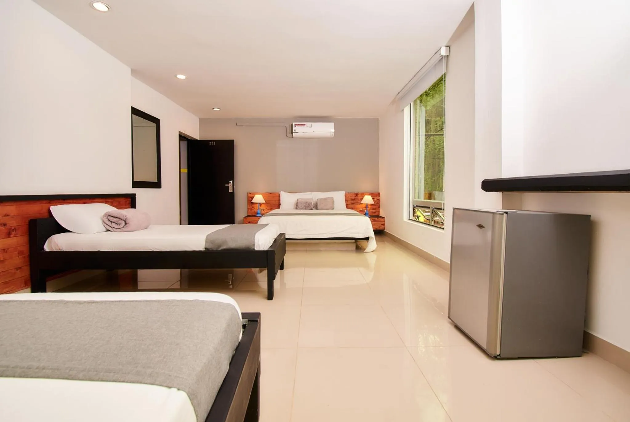 Bed in Hotel Tik Medellin