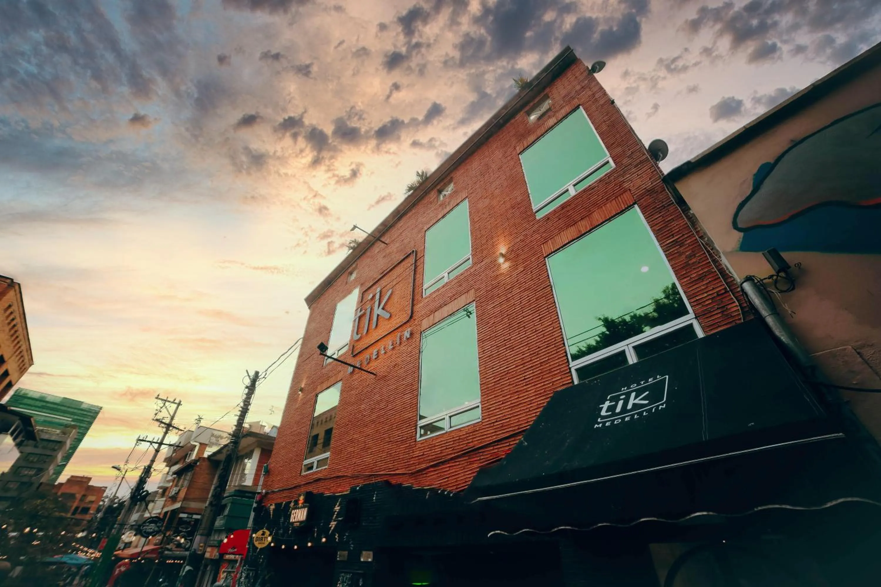 Property building in Hotel Tik Medellin