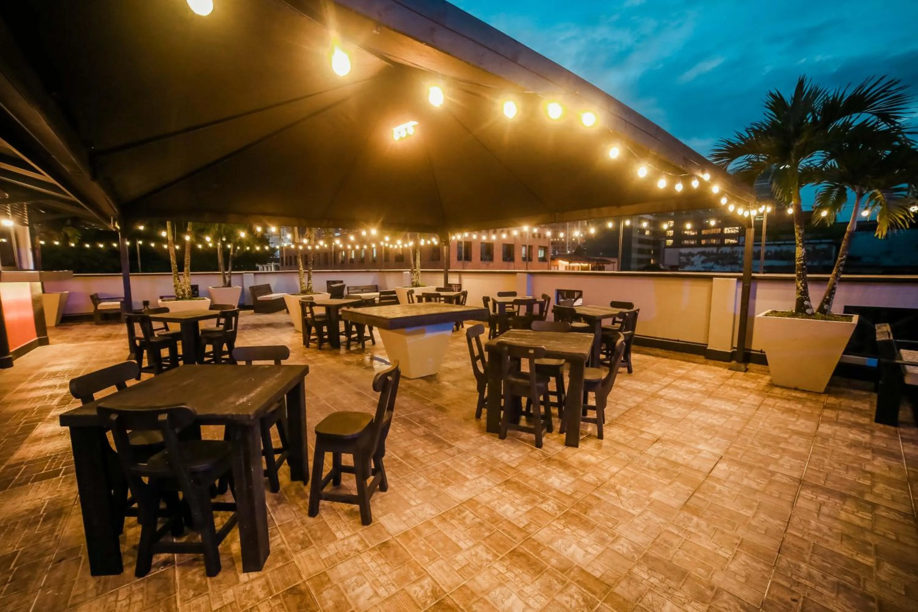 Balcony/Terrace in Hotel Tik Medellin
