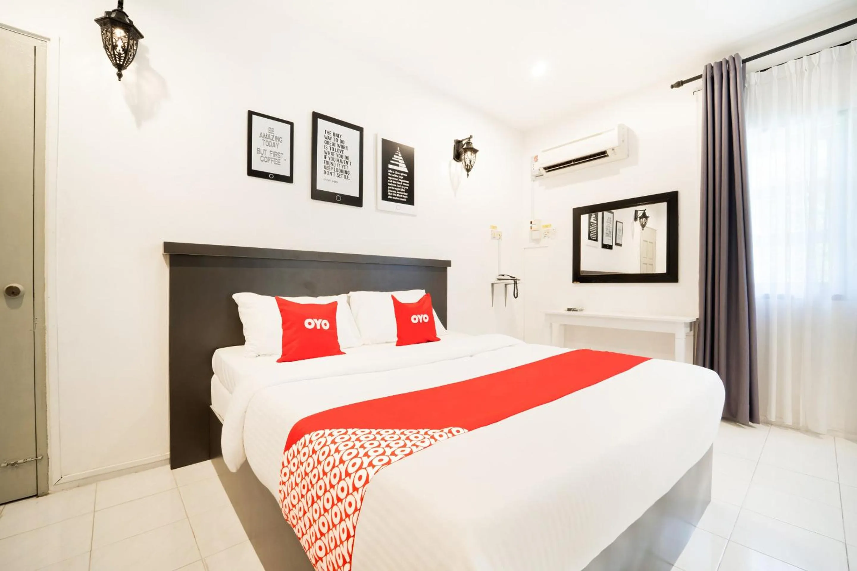 Bedroom, Bed in Hotel O Kulim Inn